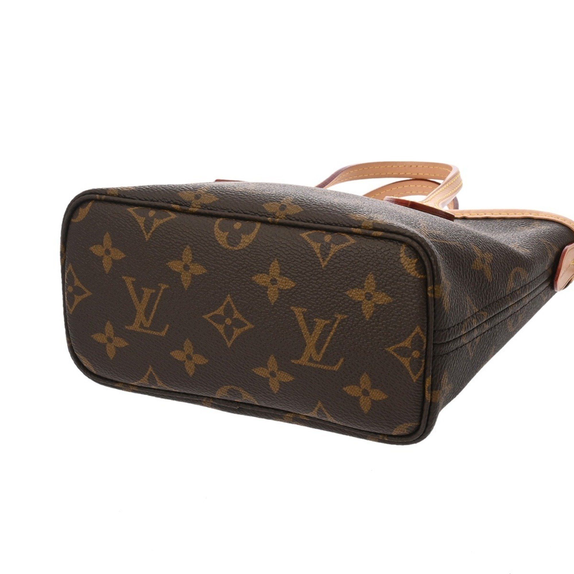 LOUIS VUITTON Monogram Neverfull BB Beige M46705 Women's Canvas Handbag, Like New