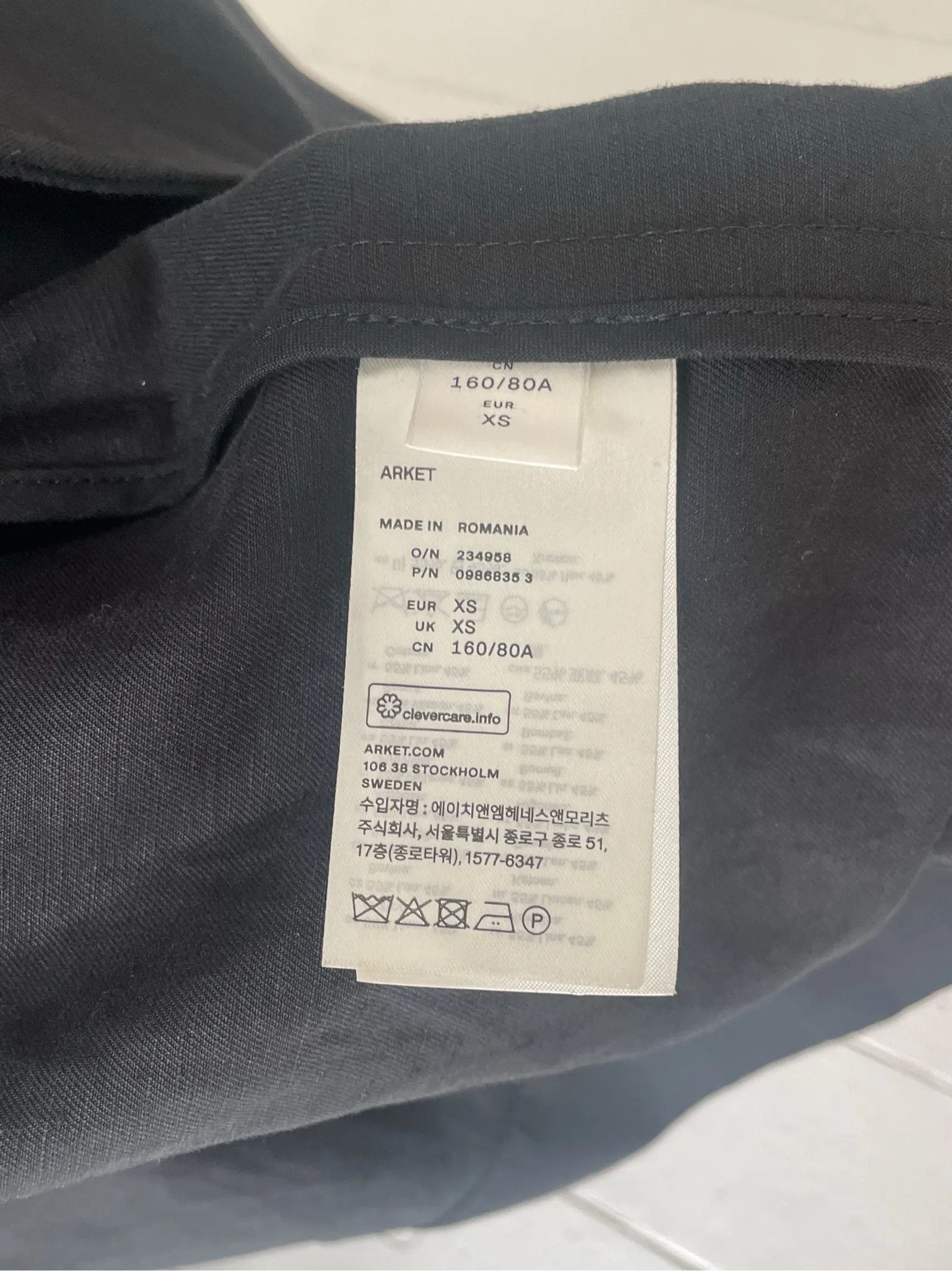 Arket Arket Kort trenchcoat Trenchcoat Size XS / US 0-2 / IT 36-38 - 4 Thumbnail