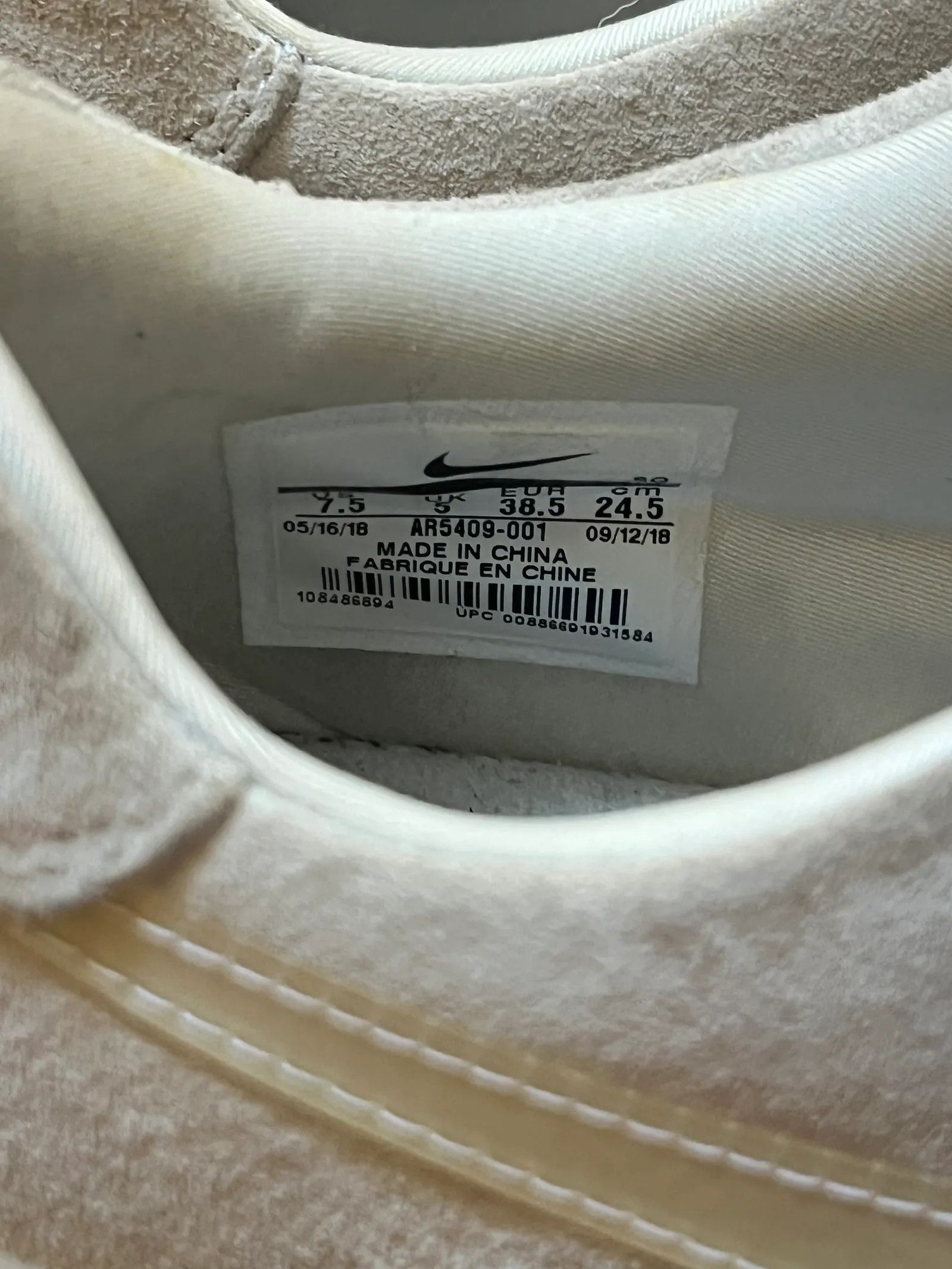 Nike Nike AR5409-001 Sneakers Size US 8.5 / IT 38.5 - 3 Thumbnail