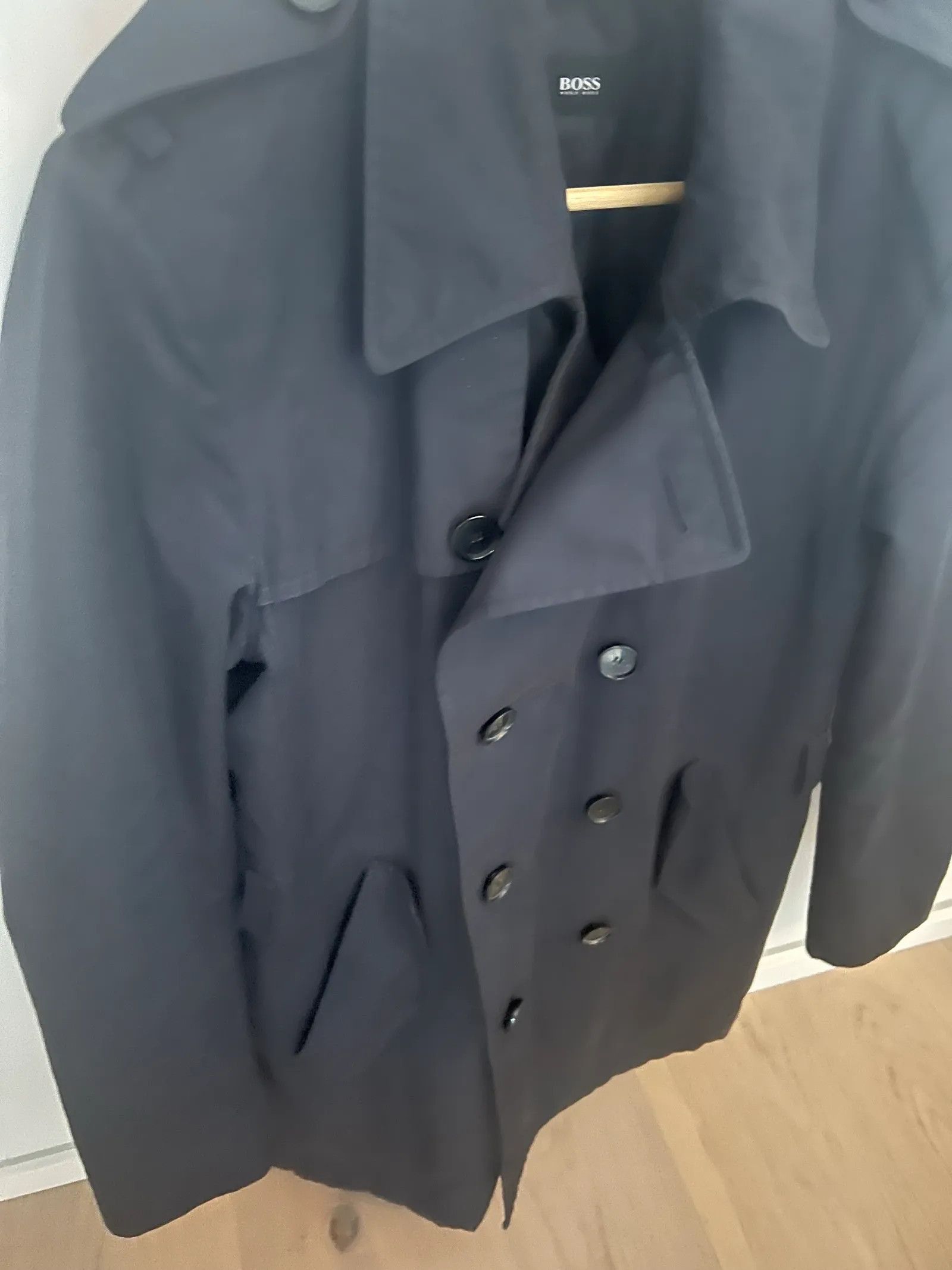 Hugo Boss Hugo Boss Trenchcoat Size US M / EU 48-50 / 2 - 2 Thumbnail