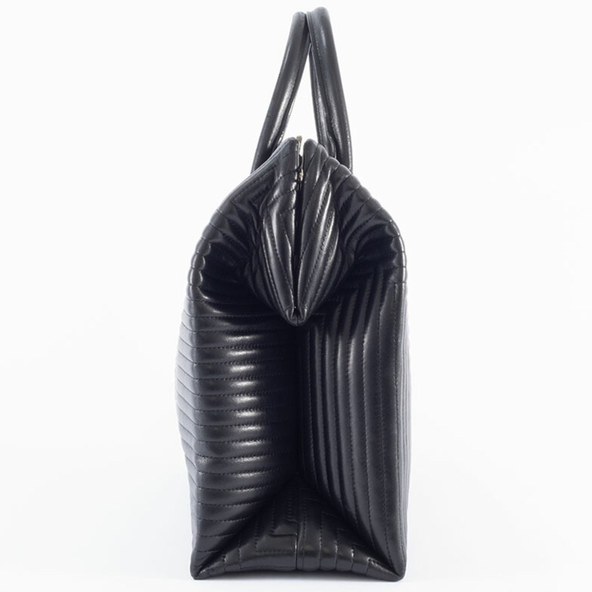 Bally Bally quilted handbag in black leather. Women's square tote bag. Size ONE SIZE - 11 Thumbnail