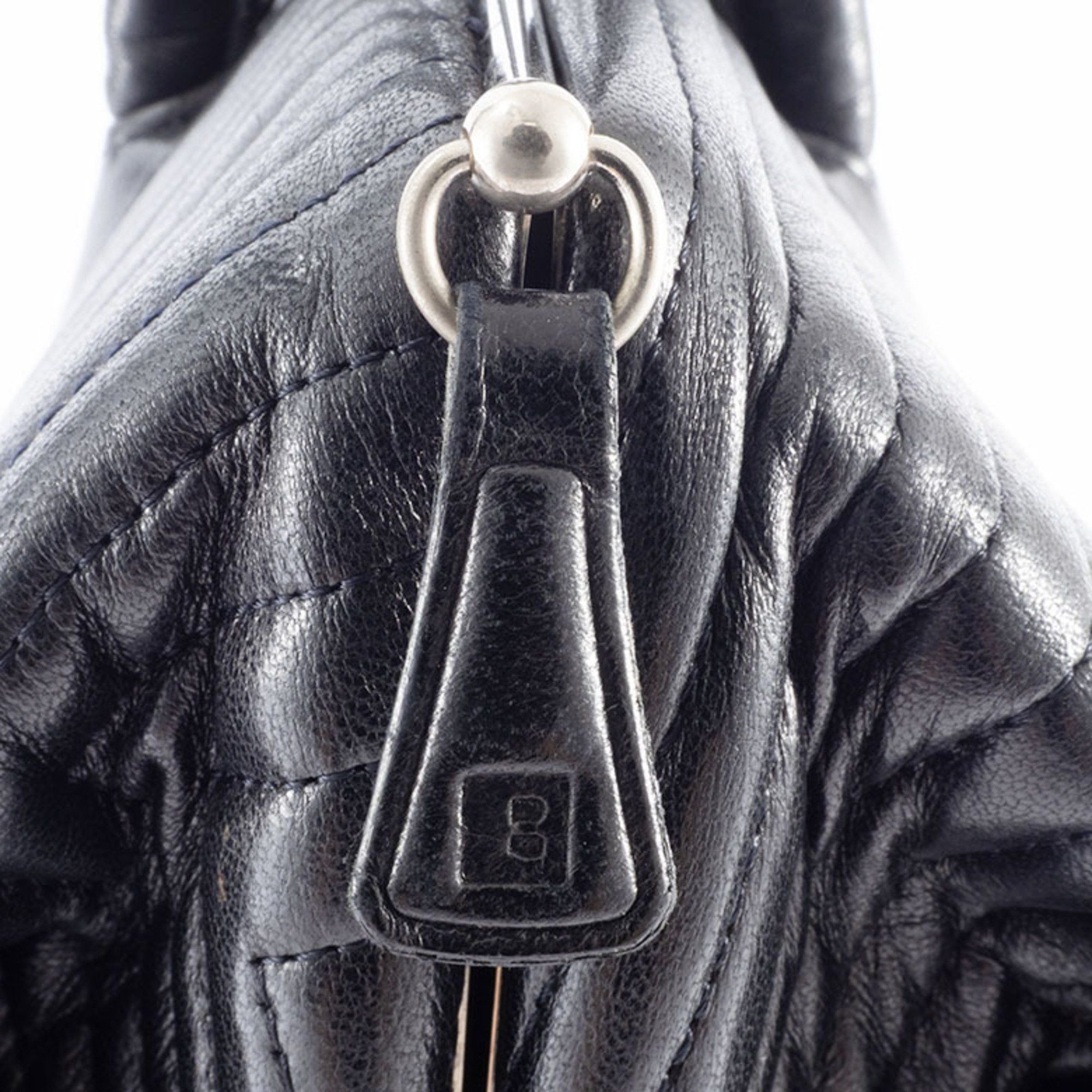 Bally Bally quilted handbag in black leather. Women's square tote bag. Size ONE SIZE - 6 Thumbnail