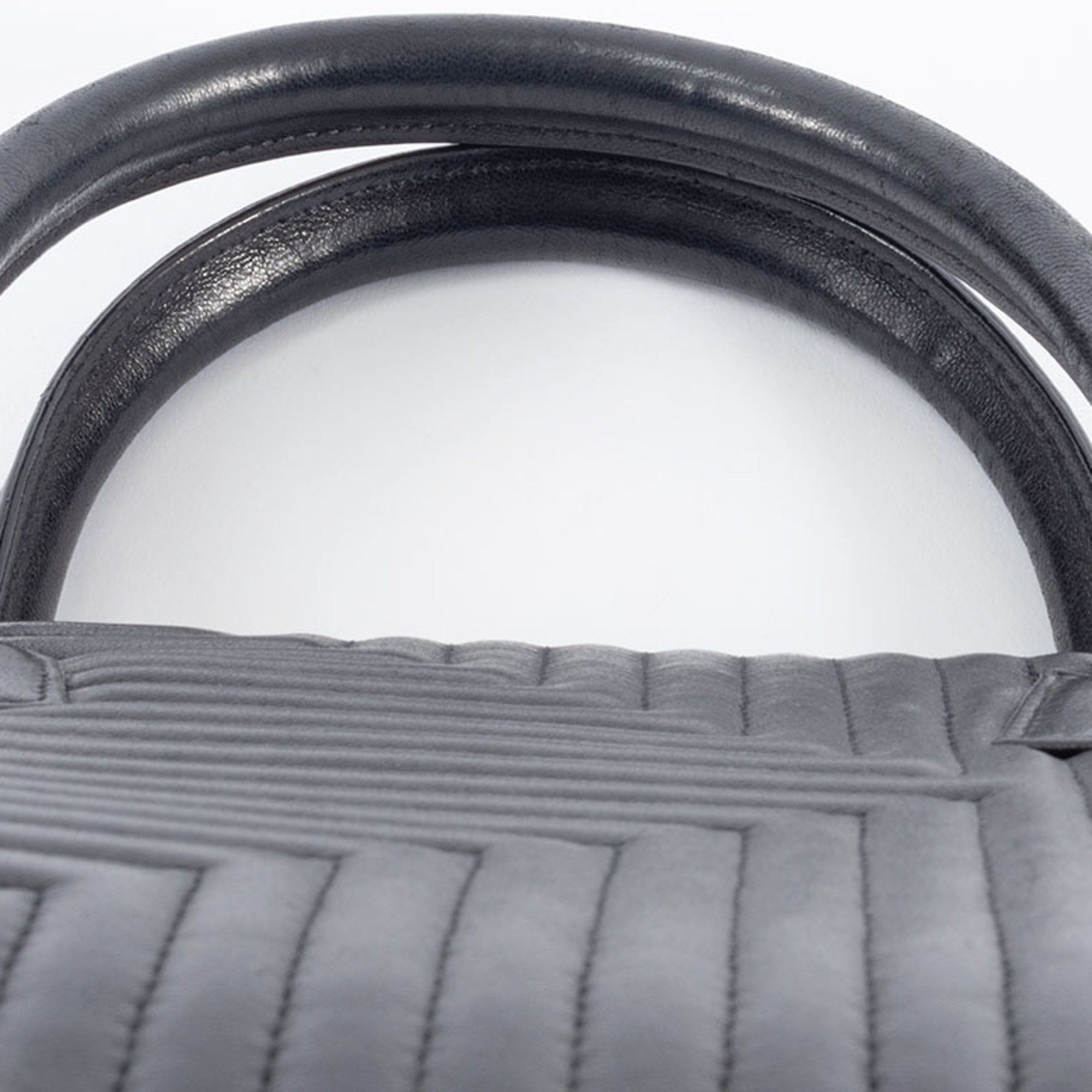 Bally Bally quilted handbag in black leather. Women's square tote bag. Size ONE SIZE - 19 Thumbnail