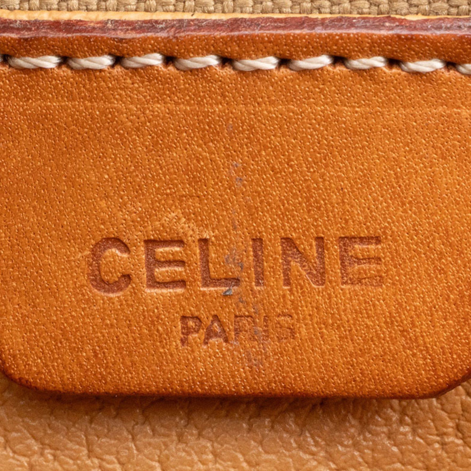 Celine Celine Macadam Flap Shoulder Bag M08, Brown PVC Leather, Women's, Old Style, Two-Compartment, CELINE Size ONE SIZE - 8 Thumbnail