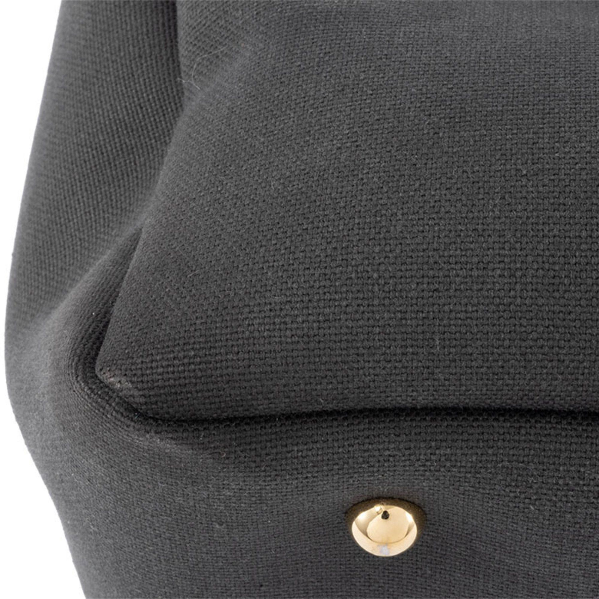 Loewe LOEWE Shoulder Bag, Canvas and Leather, Gray, Women's, Semi-Hand, Size ONE SIZE - 4 Thumbnail
