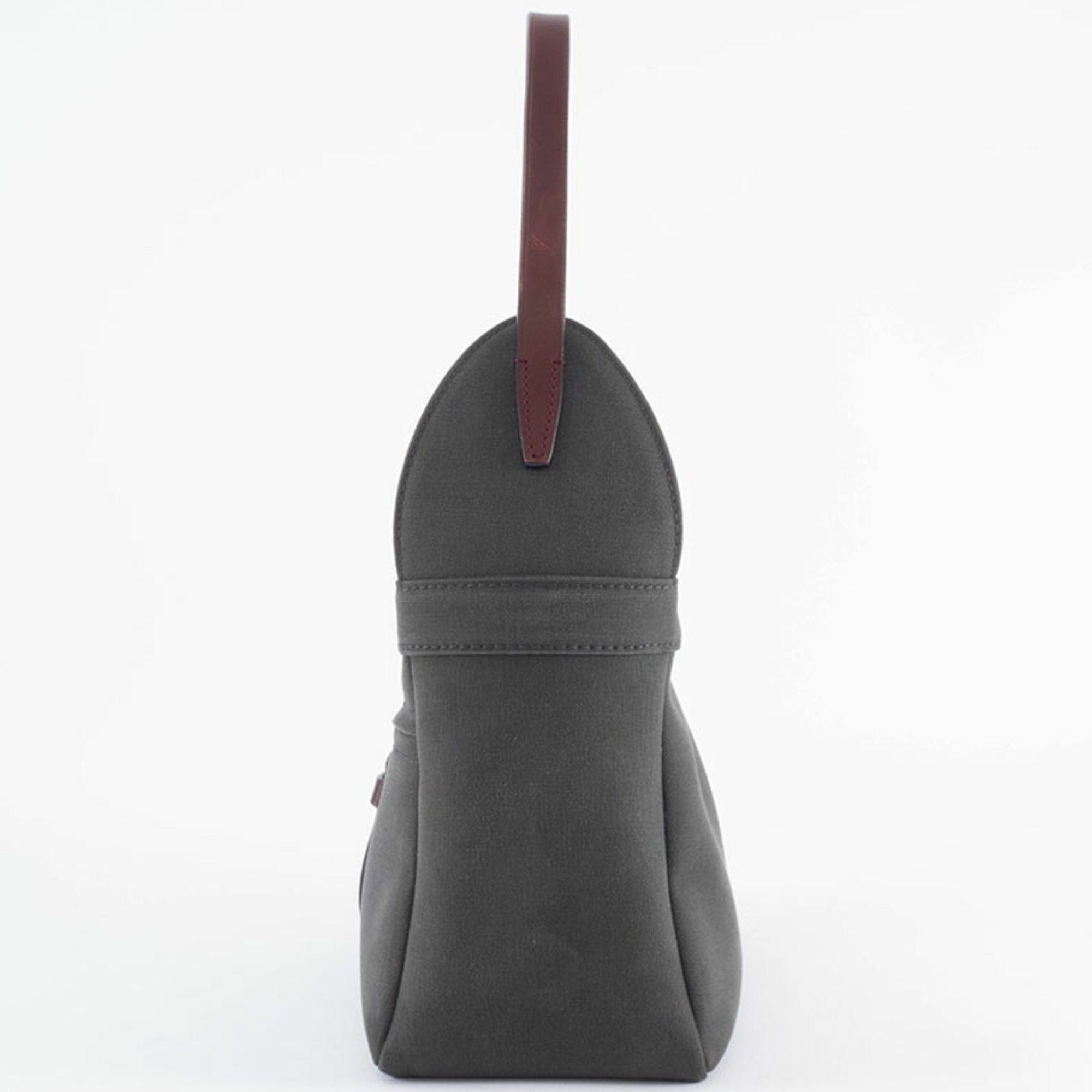 Loewe LOEWE Shoulder Bag, Canvas and Leather, Gray, Women's, Semi-Hand, Size ONE SIZE - 13 Thumbnail