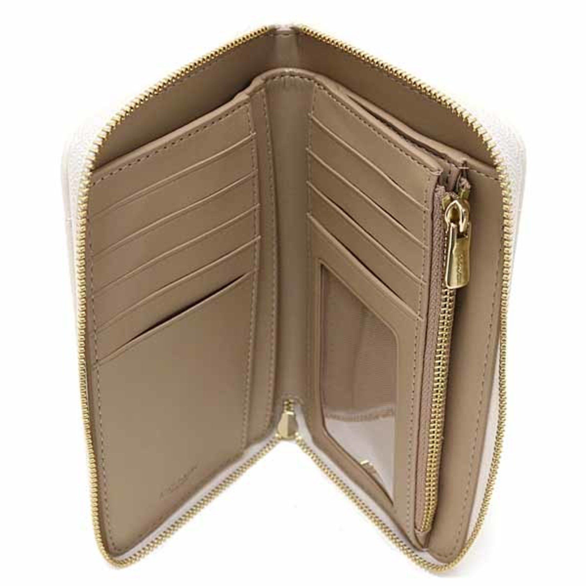 Coach Coach Outlet Medium ID Zip Wallet, Quilted Bifold Wallet in Nappa Leather, CZ339 IMCHK Size ONE SIZE - 6 Thumbnail