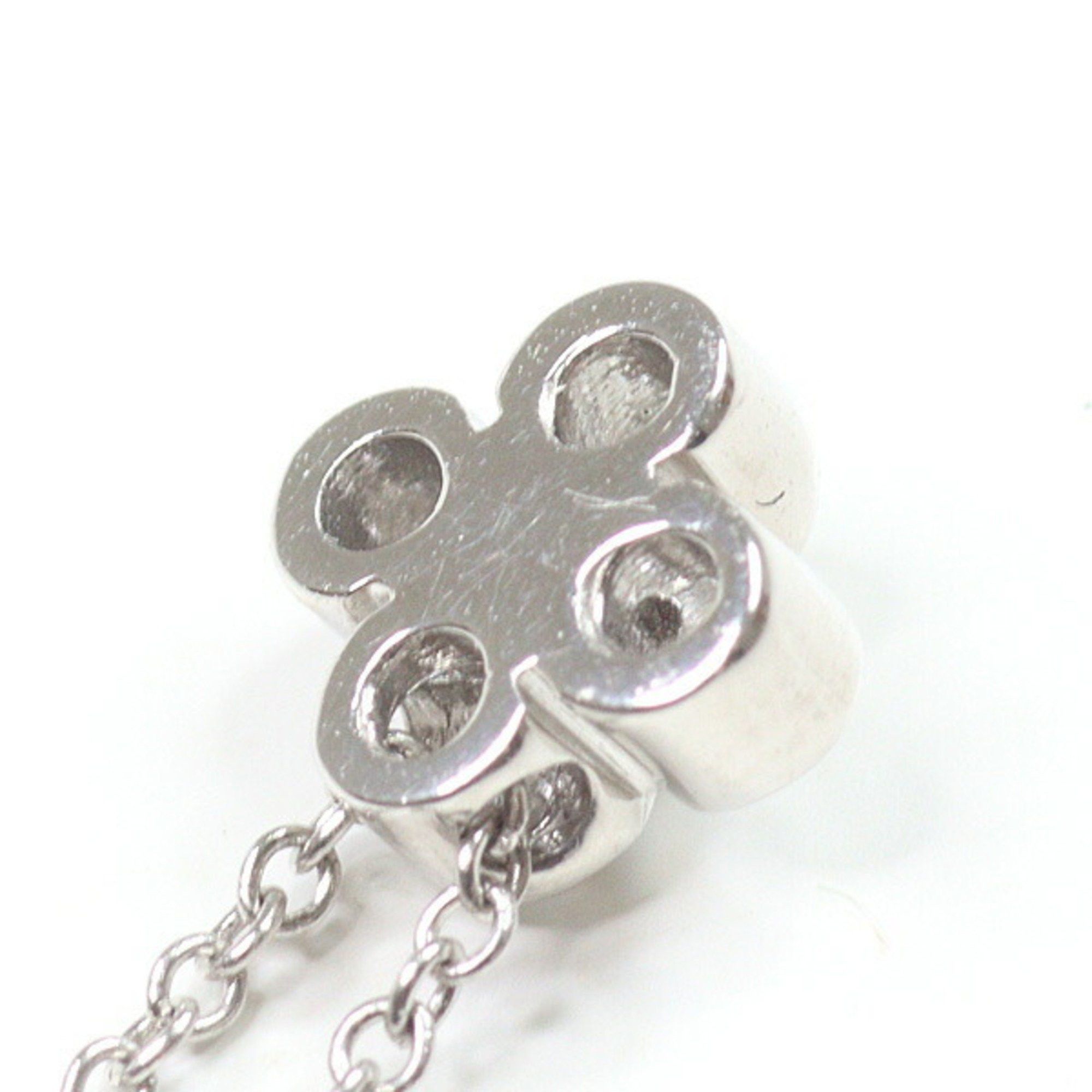Tiffany & Co. Tiffany Bezel Set Diamond Flower Pendant Platinum PT950 41cm Necklace Size ONE SIZE - 4 Thumbnail