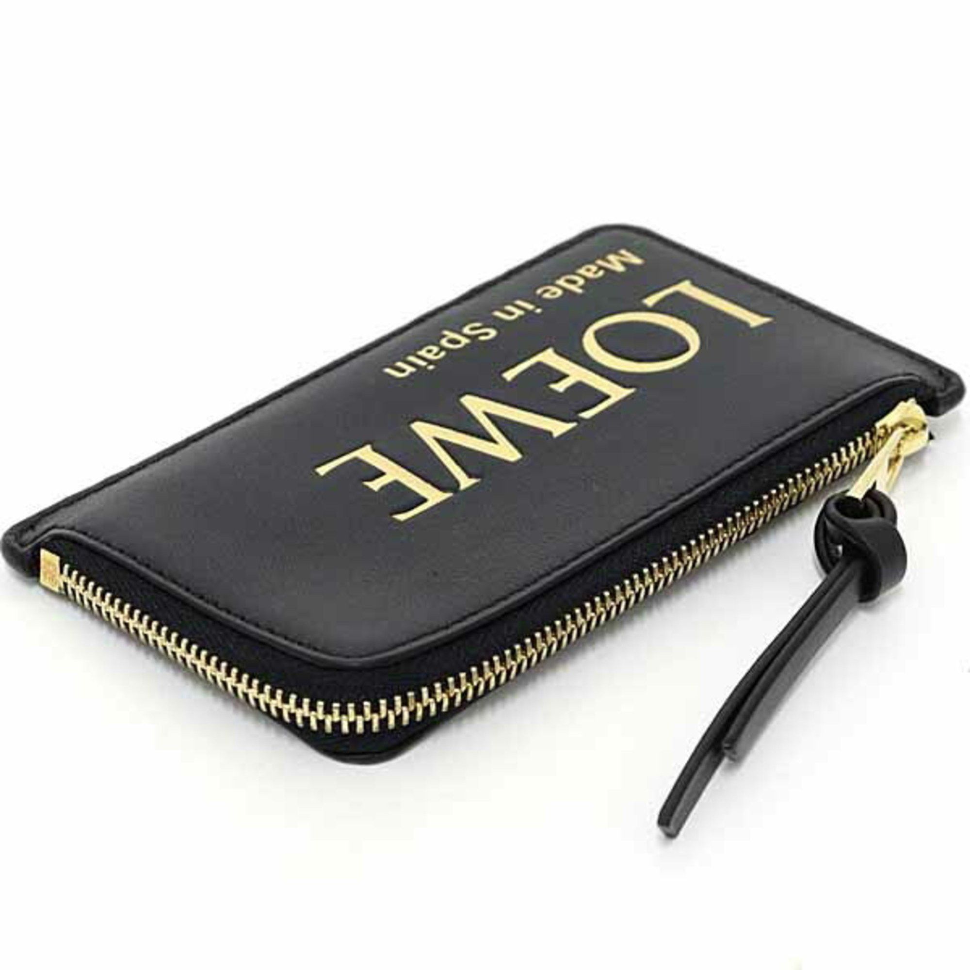 Loewe LOEWE Coin Card Holder Fragment Case Shiny Napa Calfskin CLE0Z40X01 Black Size ONE SIZE - 5 Thumbnail