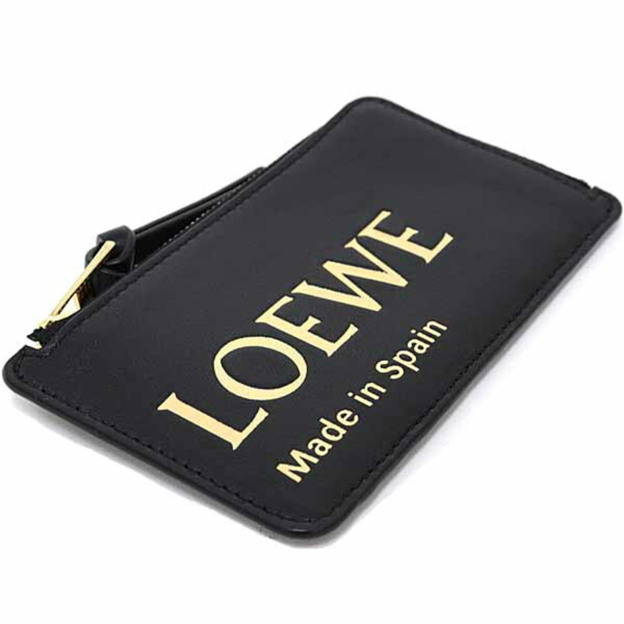 Loewe LOEWE Coin Card Holder Fragment Case Shiny Napa Calfskin CLE0Z40X01 Black Size ONE SIZE - 6 Thumbnail
