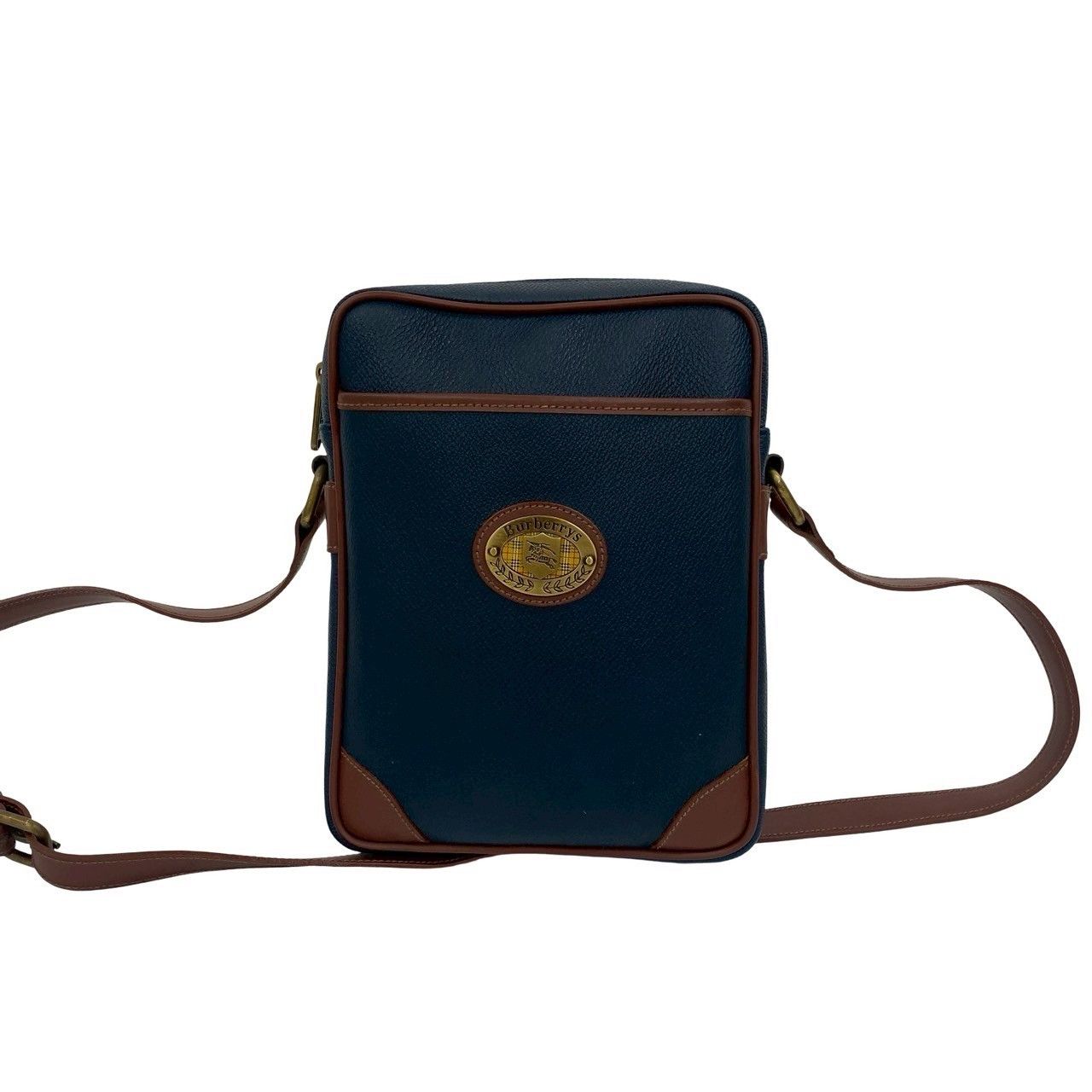 Burberry Burberry Burberrys Nova Check PVC Leather Shoulder Bag Leather Shoulder Bag DUTY FREE for USA Size ONE SIZE - 2 Thumbnail