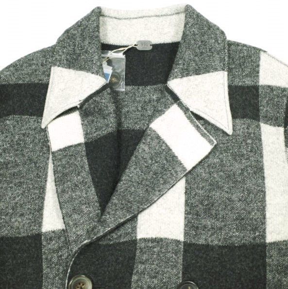 Other Other 991 Japan Rosario Check jacket Wool Jacket Leather Outerwear YBJA202A DUTY FREE for USA Size ONE SIZE - 4 Thumbnail