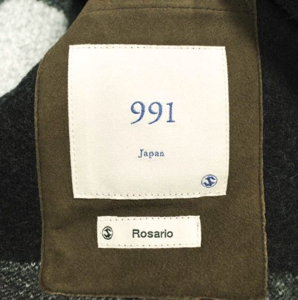 Other Other 991 Japan Rosario Check jacket Wool Jacket Leather Outerwear YBJA202A DUTY FREE for USA Size ONE SIZE - 7 Thumbnail
