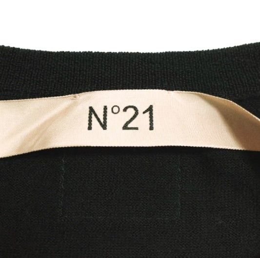 Other Other N°21 A2 MAGLIA PULLOVER Merino Wool Pullover Others Tops 23S-A030-9000 DUTY FREE for USA Size ONE SIZE - 4 Thumbnail