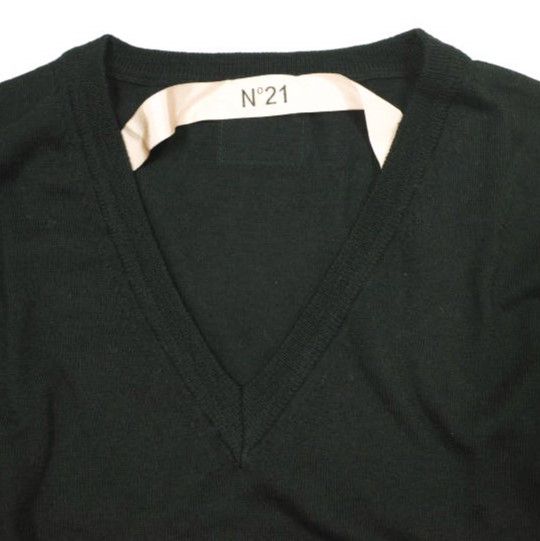 Other Other N°21 A2 MAGLIA PULLOVER Merino Wool Pullover Others Tops 23S-A030-9000 DUTY FREE for USA Size ONE SIZE - 5 Thumbnail