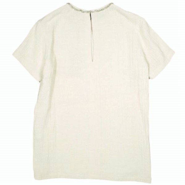 Other Other N°21 24SS Bijou Blouse Cotton Blend Top Cotton Tops 24S-G122-0126 DUTY FREE for USA Size ONE SIZE - 2 Thumbnail