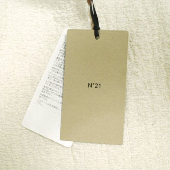 Other Other N°21 24SS Bijou Blouse Cotton Blend Top Cotton Tops 24S-G122-0126 DUTY FREE for USA Size ONE SIZE - 4 Thumbnail
