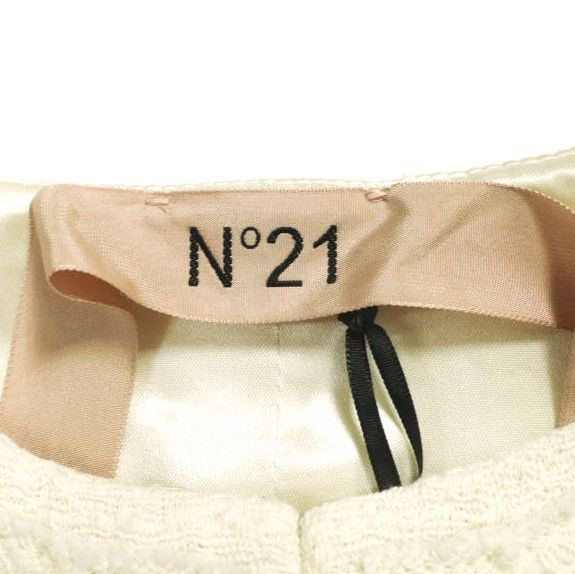 Other Other N°21 5K GIACCA TESSUTO High Density Cotton Tweed Jacket Cotton Outerwear 24S-L014-0126 DUTY FREE for USA Size ONE SIZE - 5 Thumbnail
