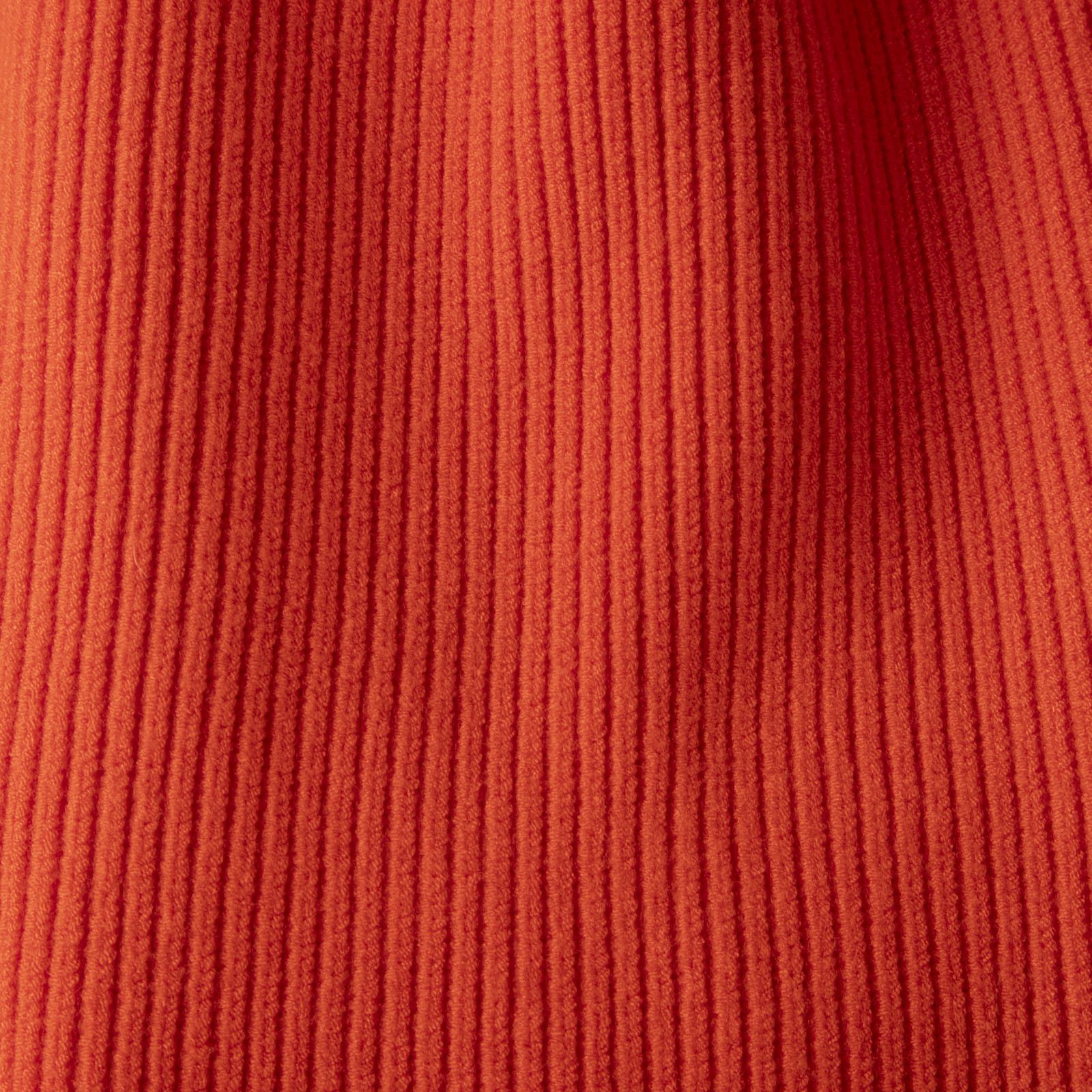 Helmut Lang Orange Contour Ribbed Mini Dress Size XS / US 0-2 / IT 36-38 - 3 Thumbnail