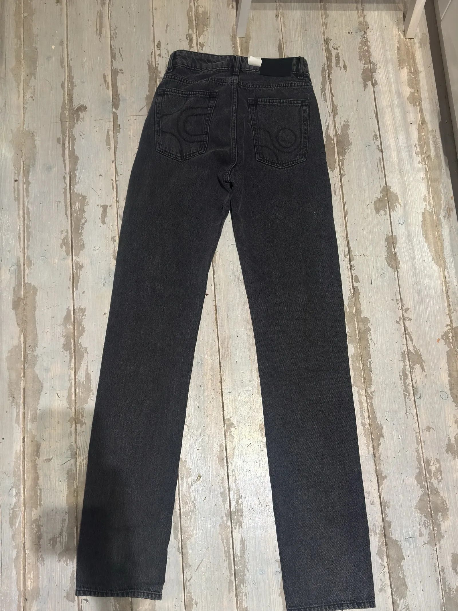 Eytys Eytys Orion Zip Stone Black Jeans Size 27" / US 4 / IT 40 - 5 Thumbnail