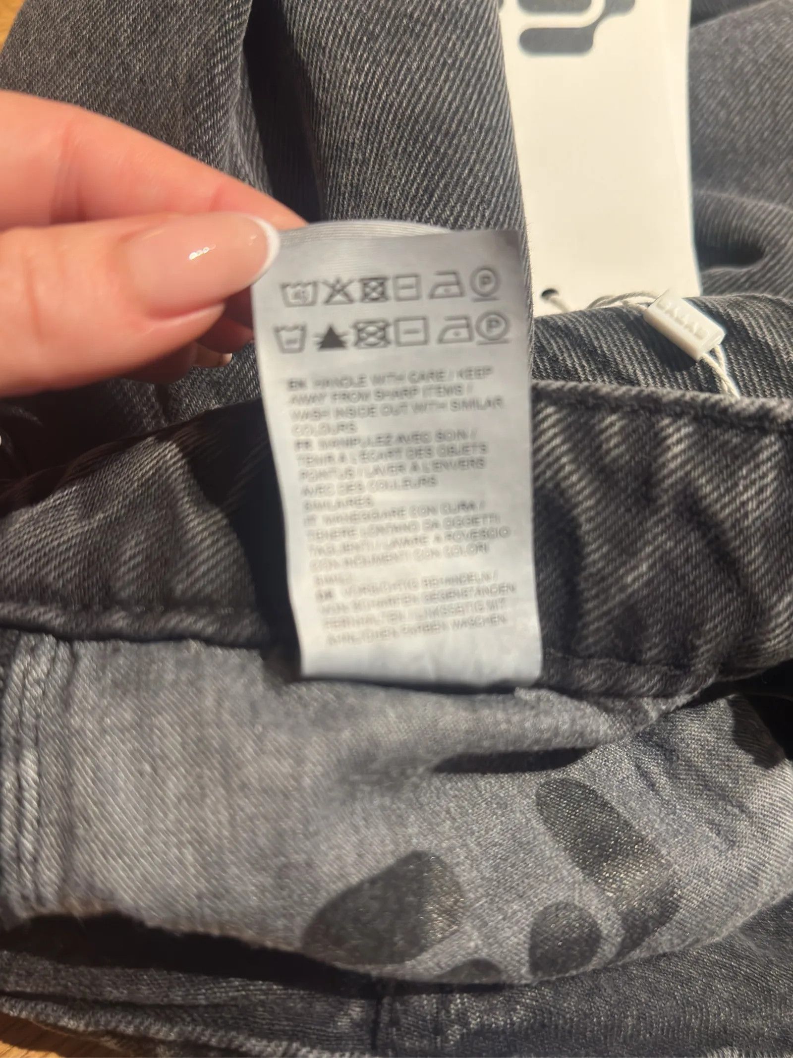 Eytys Eytys Orion Zip Stone Black Jeans Size 27" / US 4 / IT 40 - 4 Thumbnail