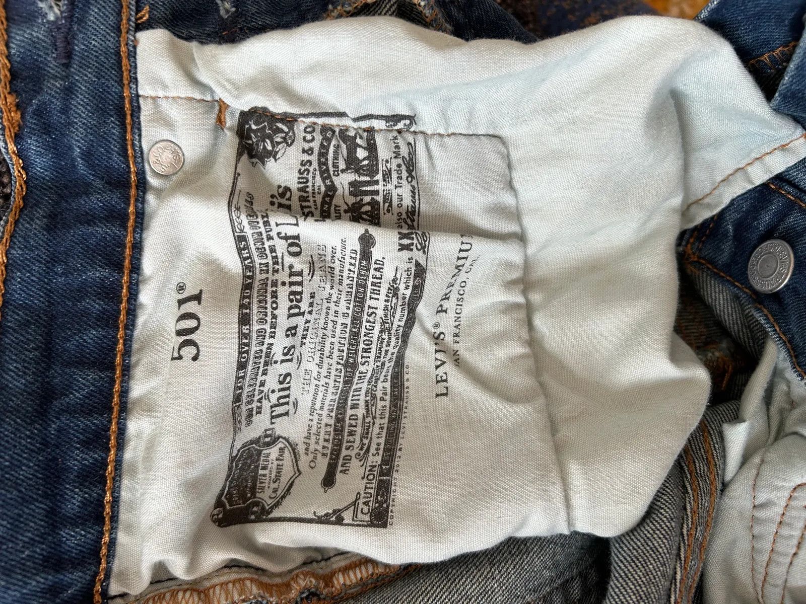 Levi's Levi's 501 Jeans Size 26" / US 2 / IT 38 - 4 Thumbnail