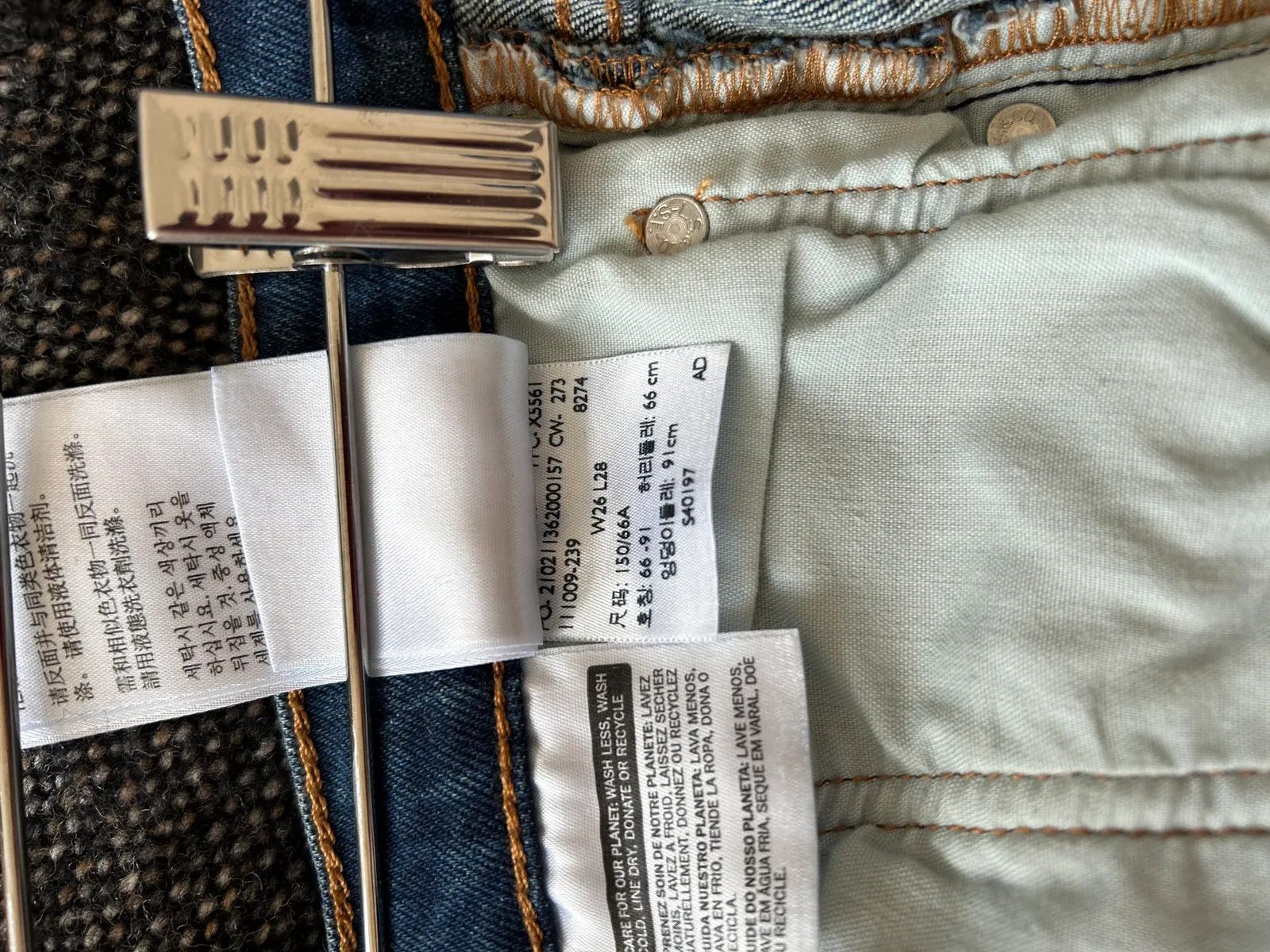Levi's Levi's 501 Jeans Size 26" / US 2 / IT 38 - 7 Thumbnail