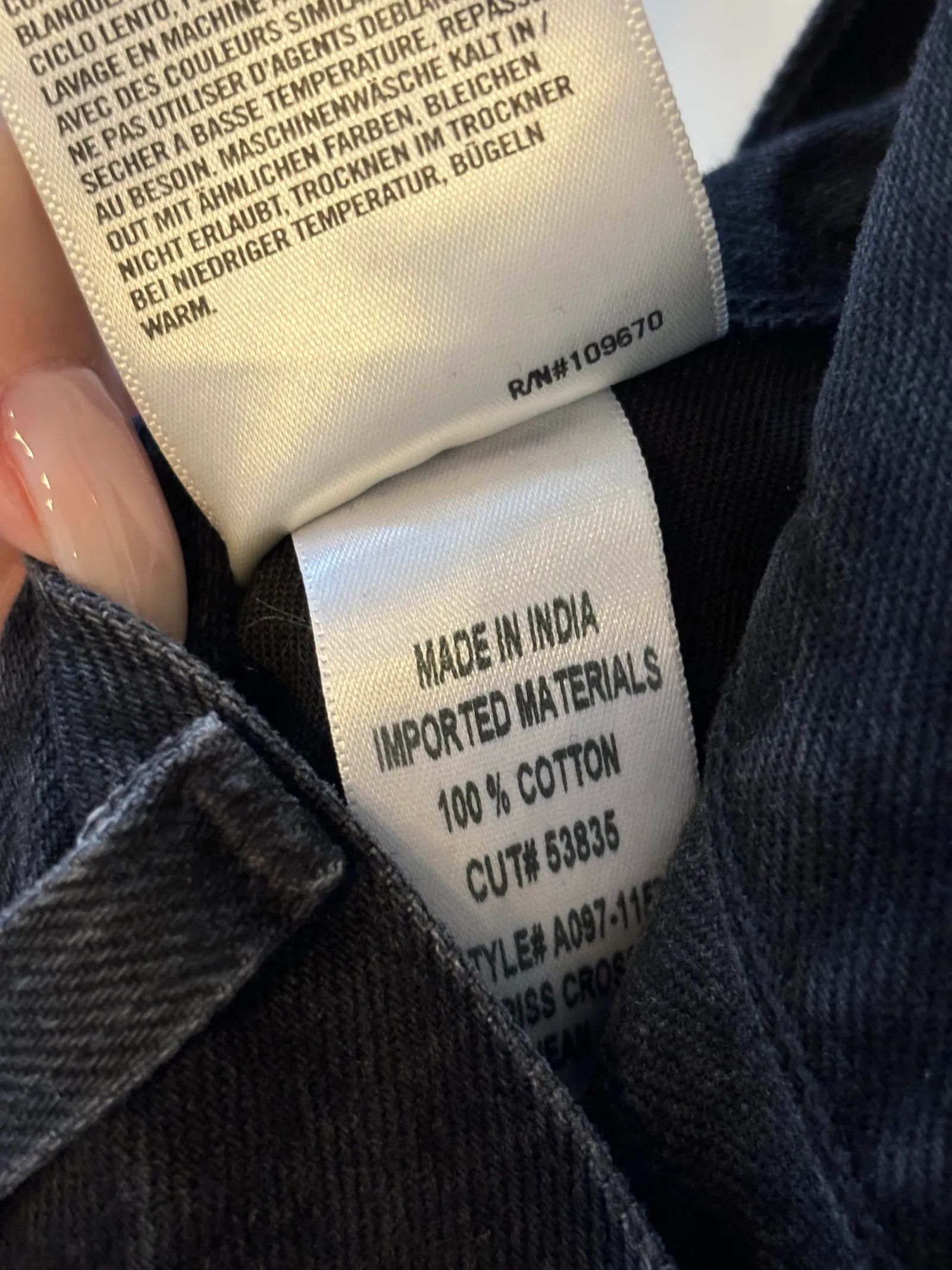 Agolde Agolde Criss cross jeans Jeans Size 24" / US 00 / IT 34 - 3 Thumbnail