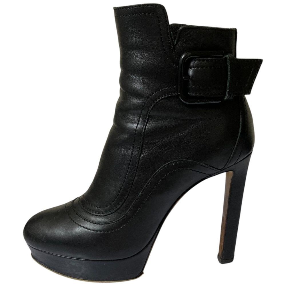 Jimmy Choo Jimmy Choo JIMMY CHOO Leather Short Boots Leather Shoes DUTY FREE for USA Size ONE SIZE - 4 Thumbnail
