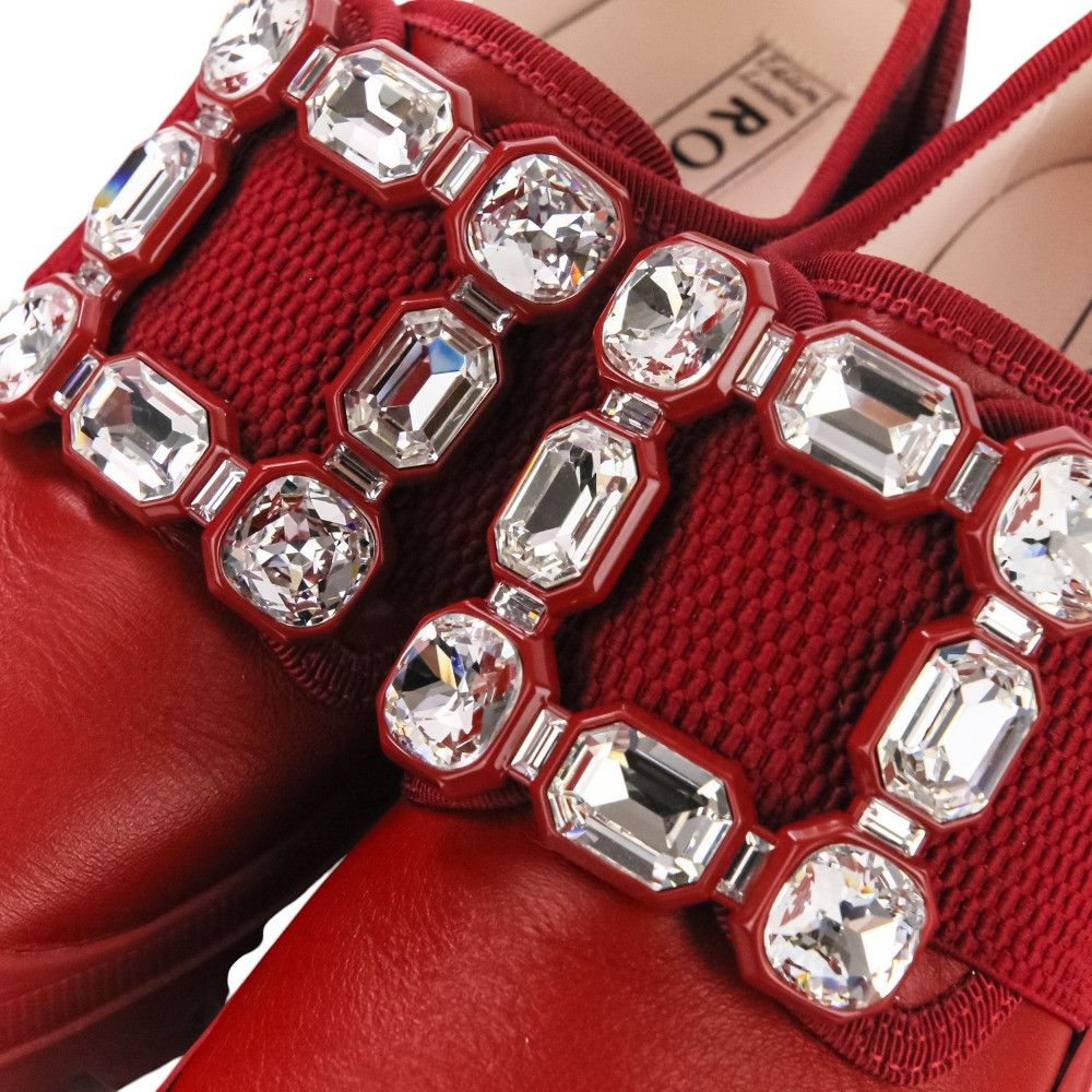 Roger Vivier Roger Vivier Roger Vivier Walky Viv Calf Leather Slip-on Shoes Leather Shoes DUTY FREE for USA Size ONE SIZE - 7 Thumbnail