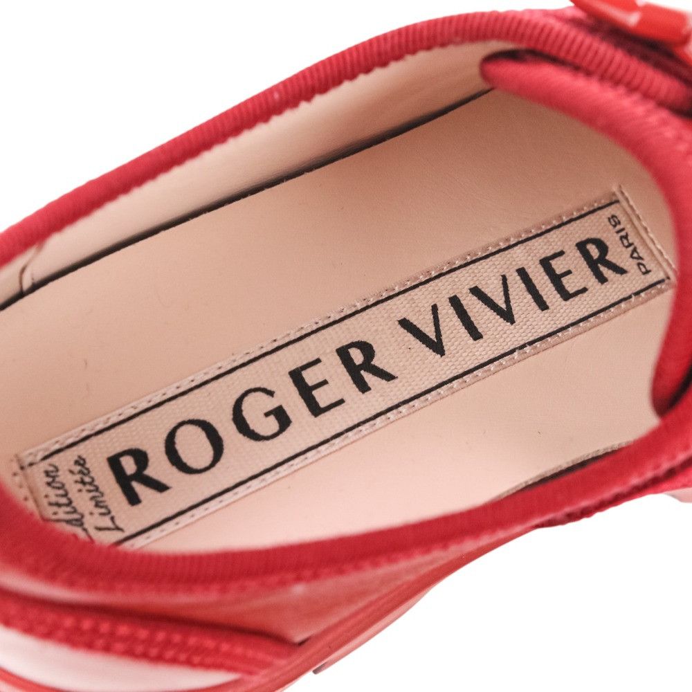 Roger Vivier Roger Vivier Roger Vivier Walky Viv Calf Leather Slip-on Shoes Leather Shoes DUTY FREE for USA Size ONE SIZE - 10 Thumbnail