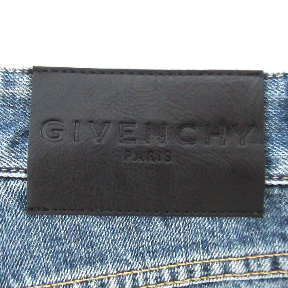 Givenchy Givenchy Givenchy Chain Detail Straight-leg Cropped Jeans Denim Pants Denim Jeans BW50NG50LD DUTY FREE for USA Size ONE SIZE - 8 Thumbnail