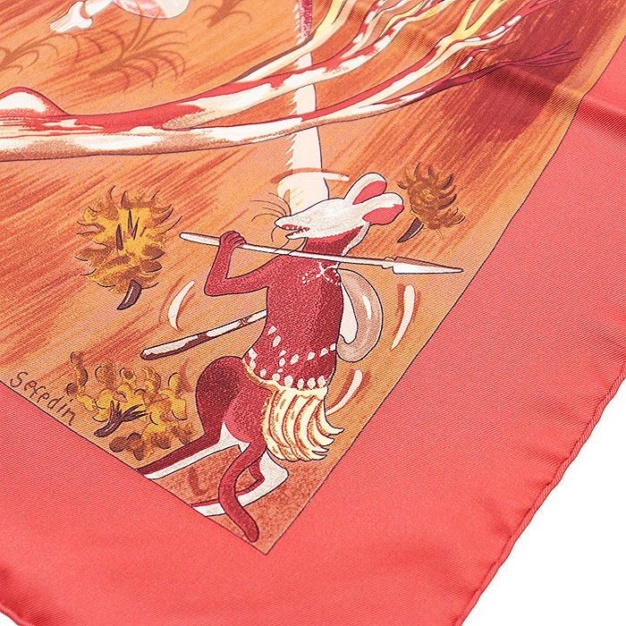 Hermes Hermes Hermes Carre 90 KUGGOR TREE Silk Scarf Cotton Scarf DUTY FREE for USA Size ONE SIZE - 9 Thumbnail