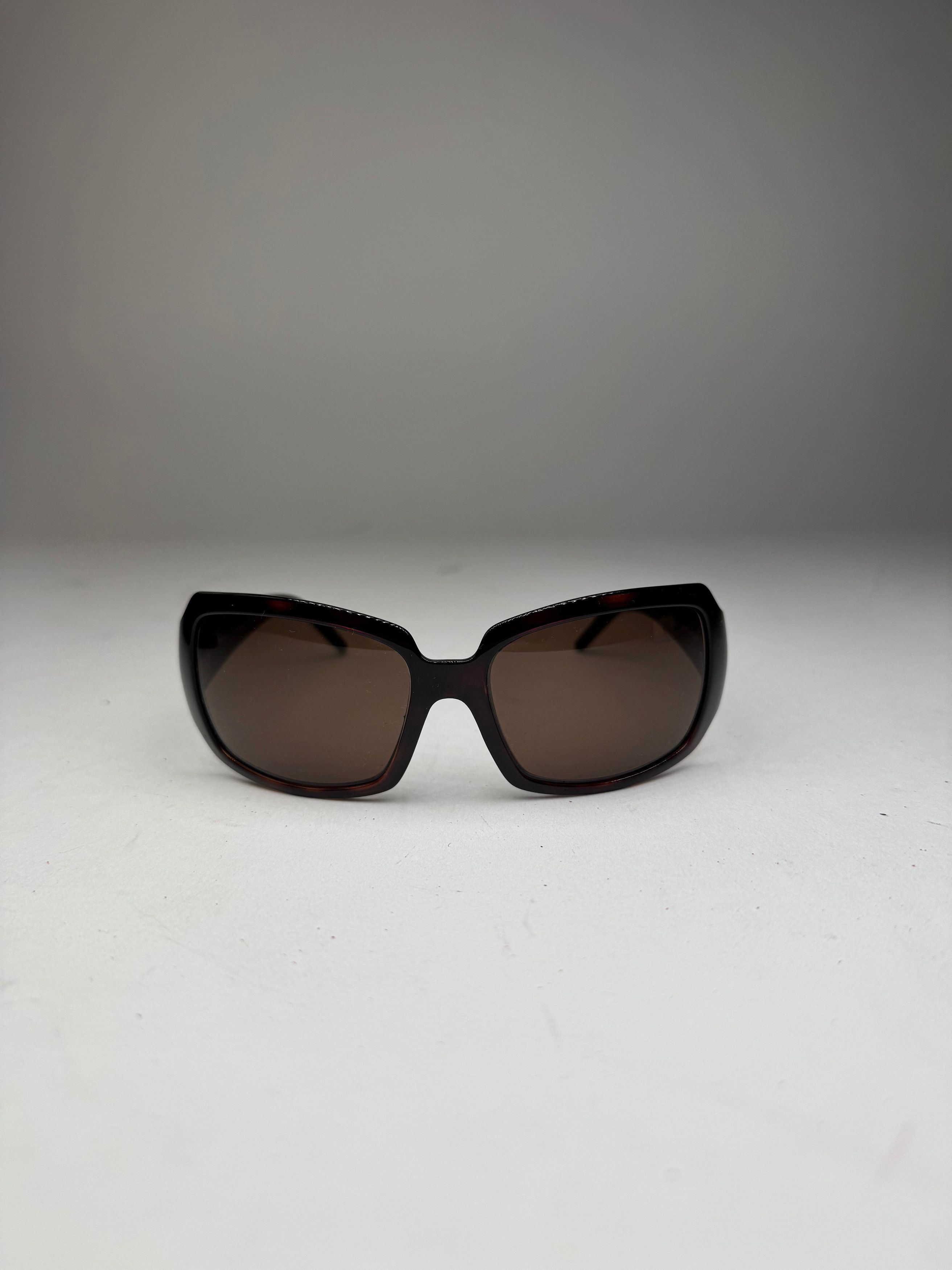 Fendi Vintage FF Monogram Sunglasses Brown Size ONE SIZE - 5 Thumbnail