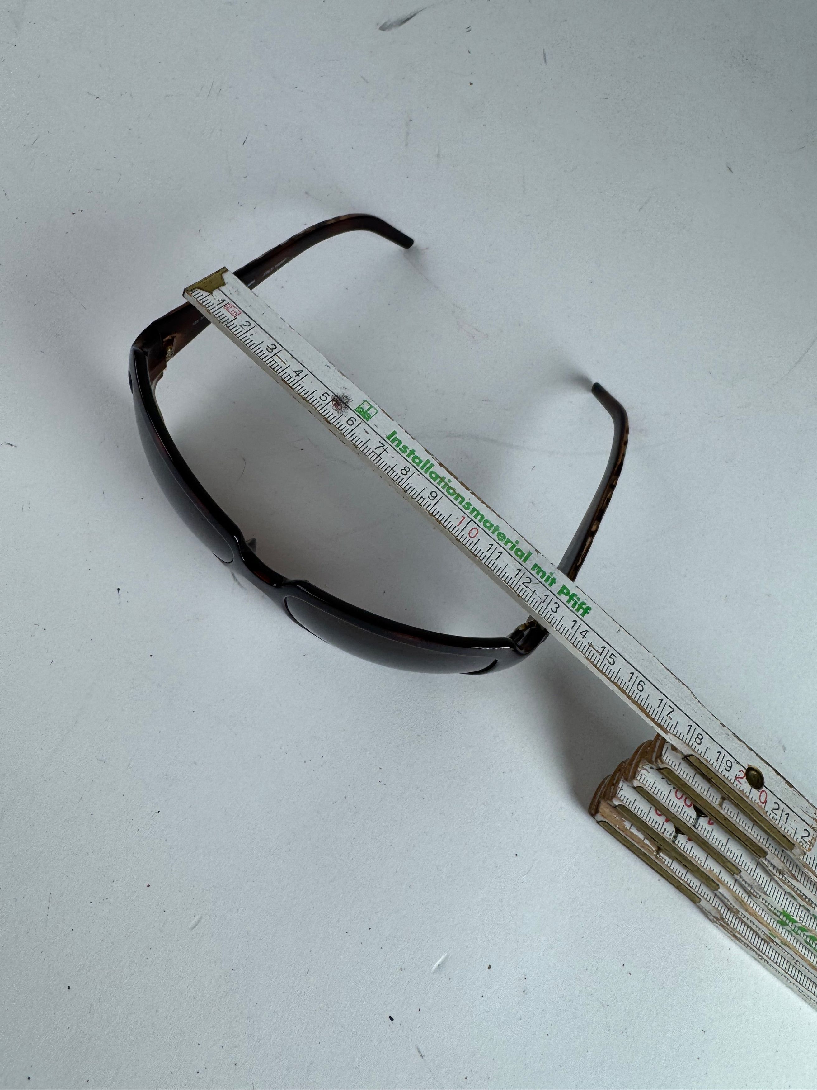 Fendi Vintage FF Monogram Sunglasses Brown Size ONE SIZE - 11 Thumbnail