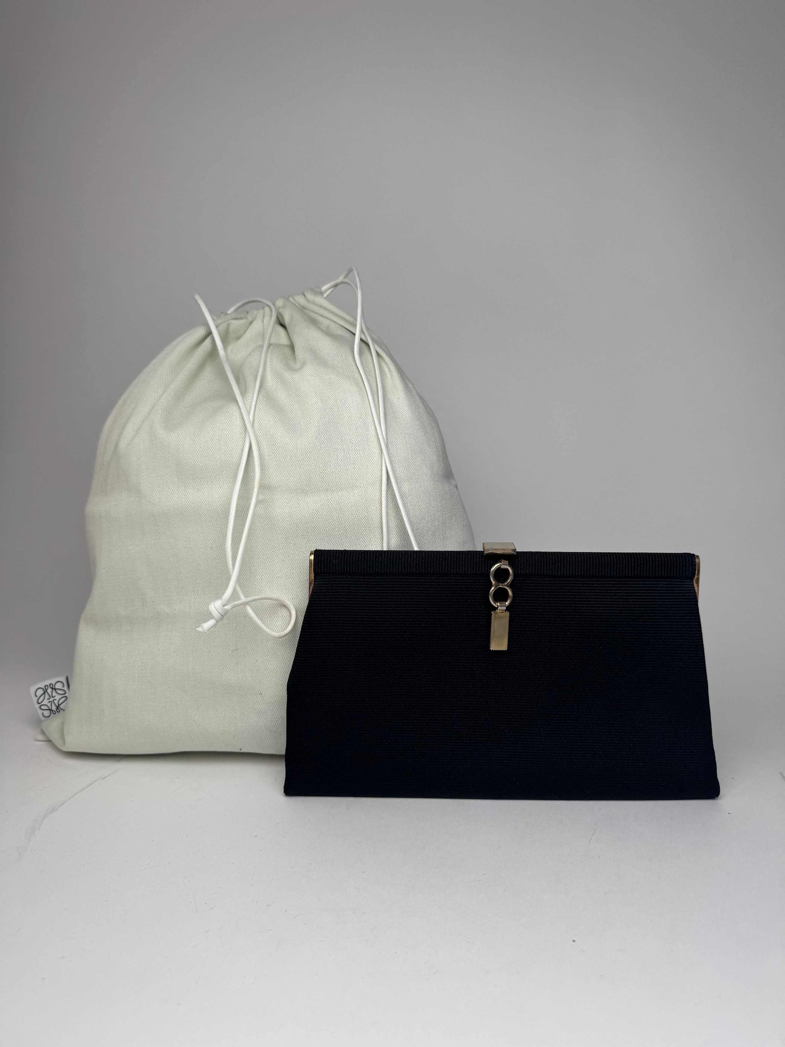 Loewe Vintage Madrid 70s Clutch Black Size ONE SIZE - 11 Thumbnail