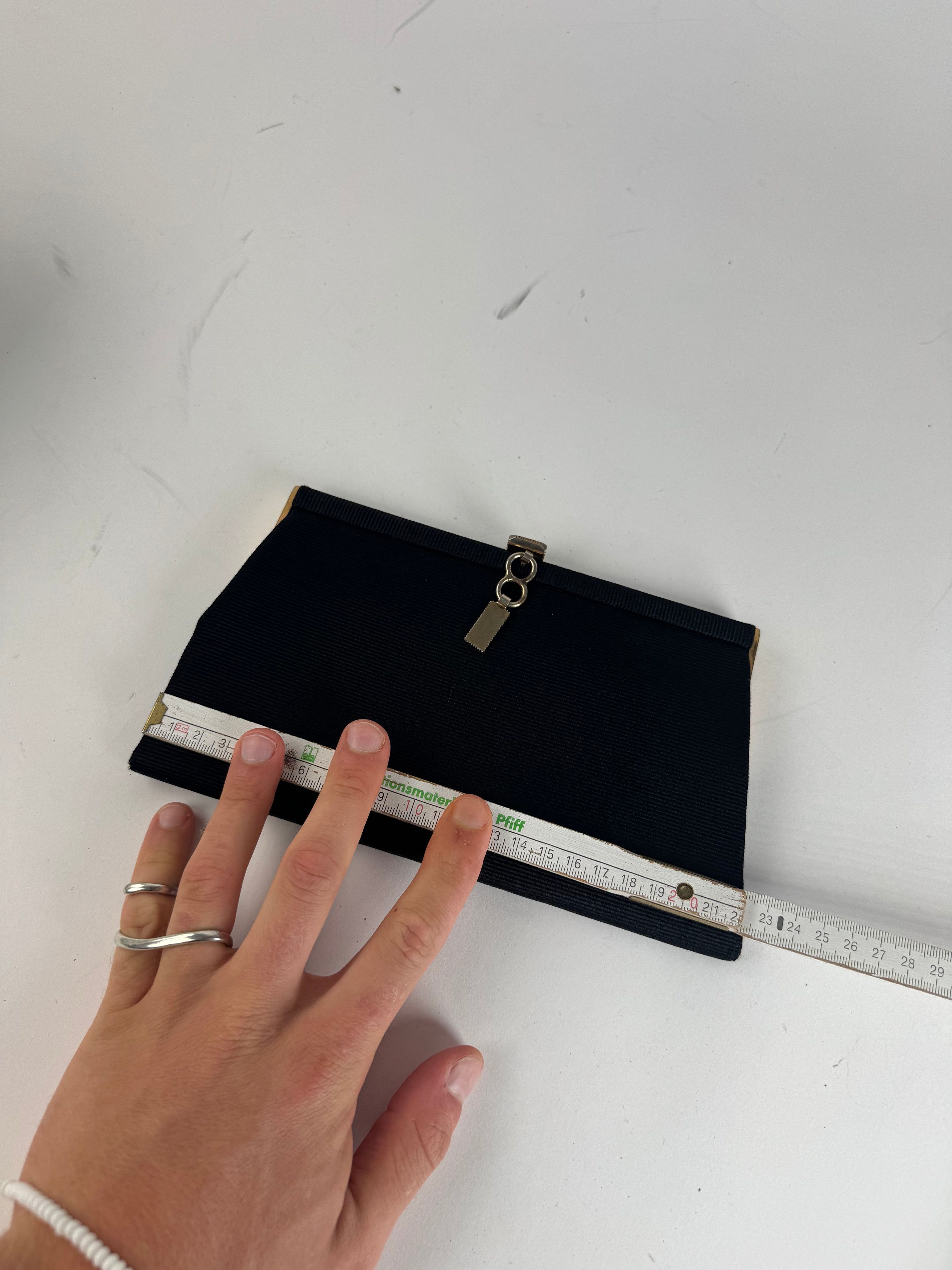 Loewe Vintage Madrid 70s Clutch Black Size ONE SIZE - 8 Thumbnail