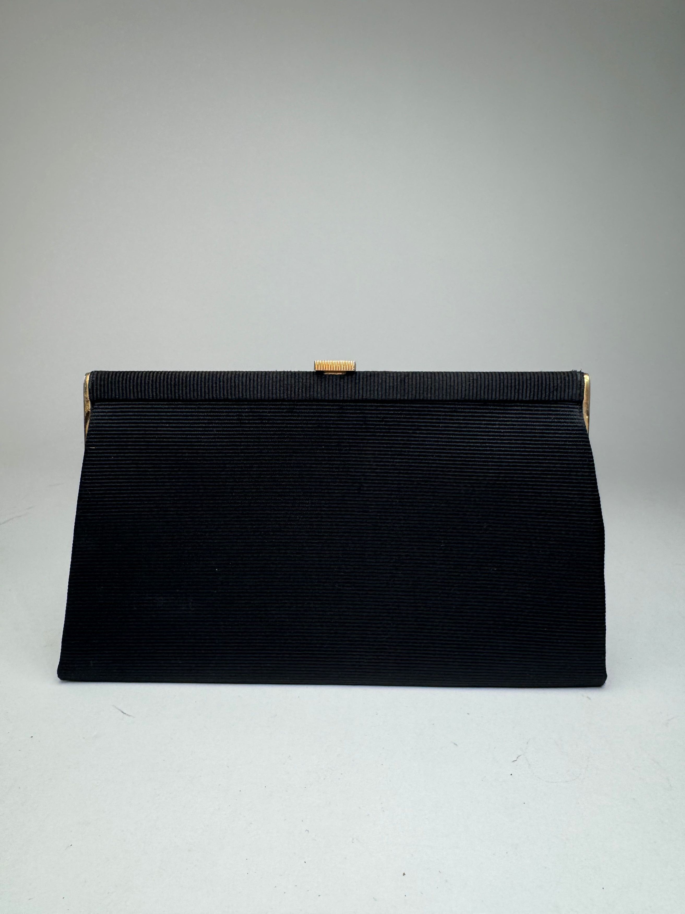 Loewe Vintage Madrid 70s Clutch Black Size ONE SIZE - 2 Thumbnail