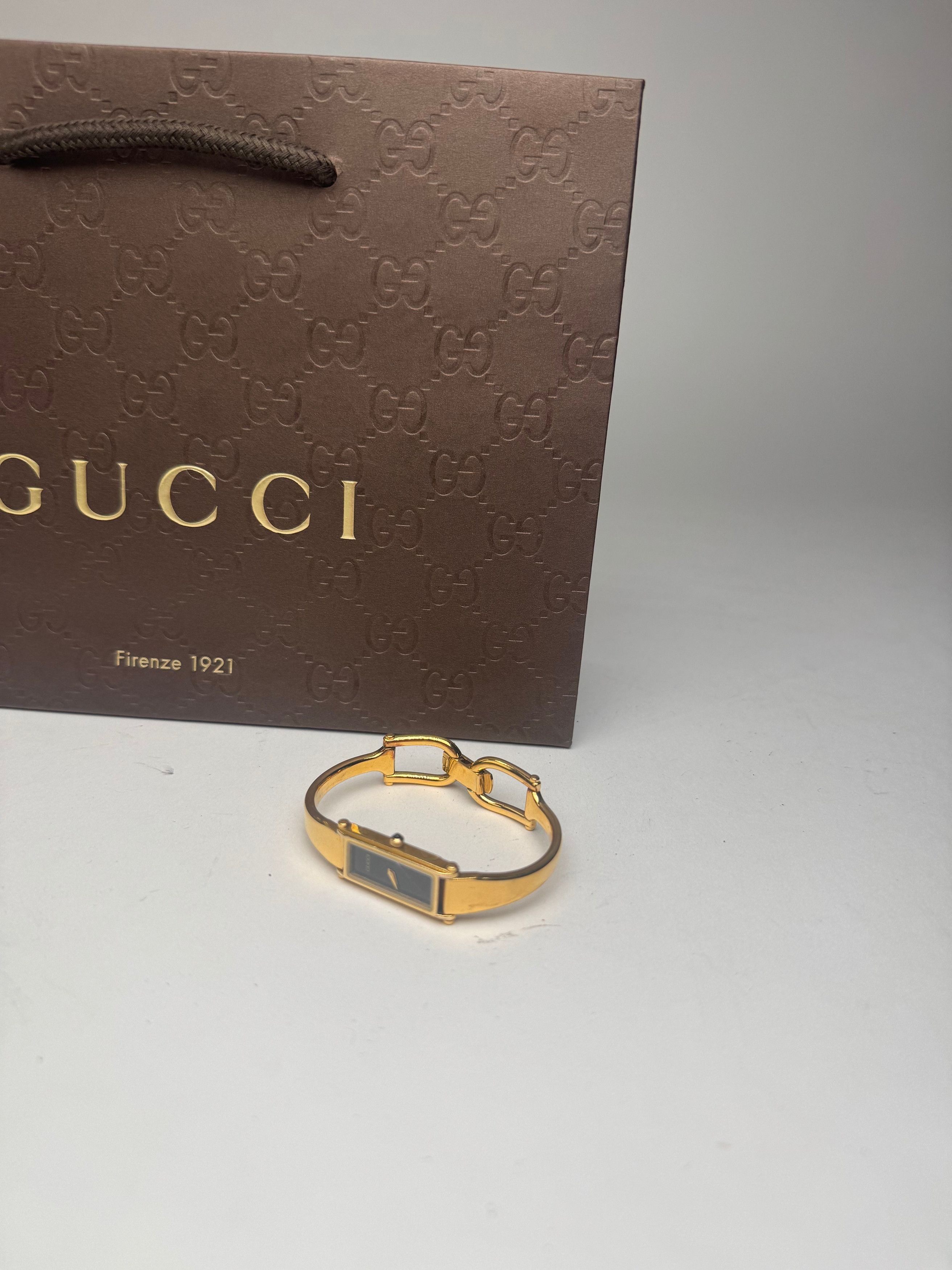 Gucci Vintage Horsebit steel watch golden Size ONE SIZE - 8 Thumbnail