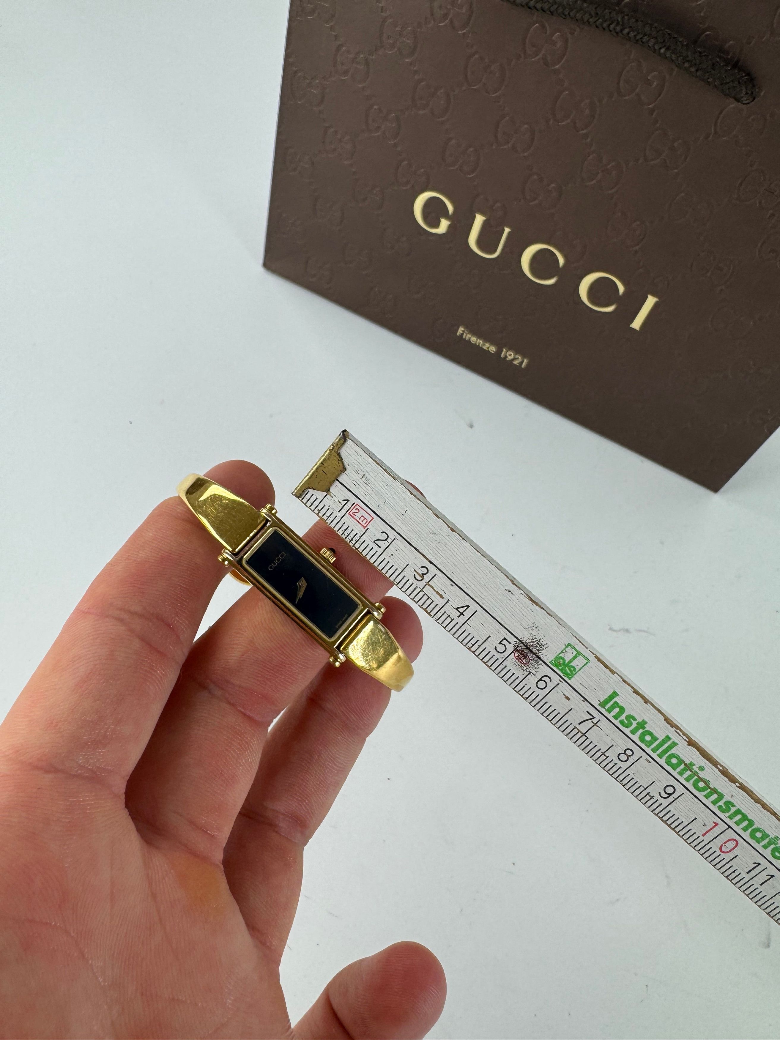 Gucci Vintage Horsebit steel watch golden Size ONE SIZE - 7 Thumbnail