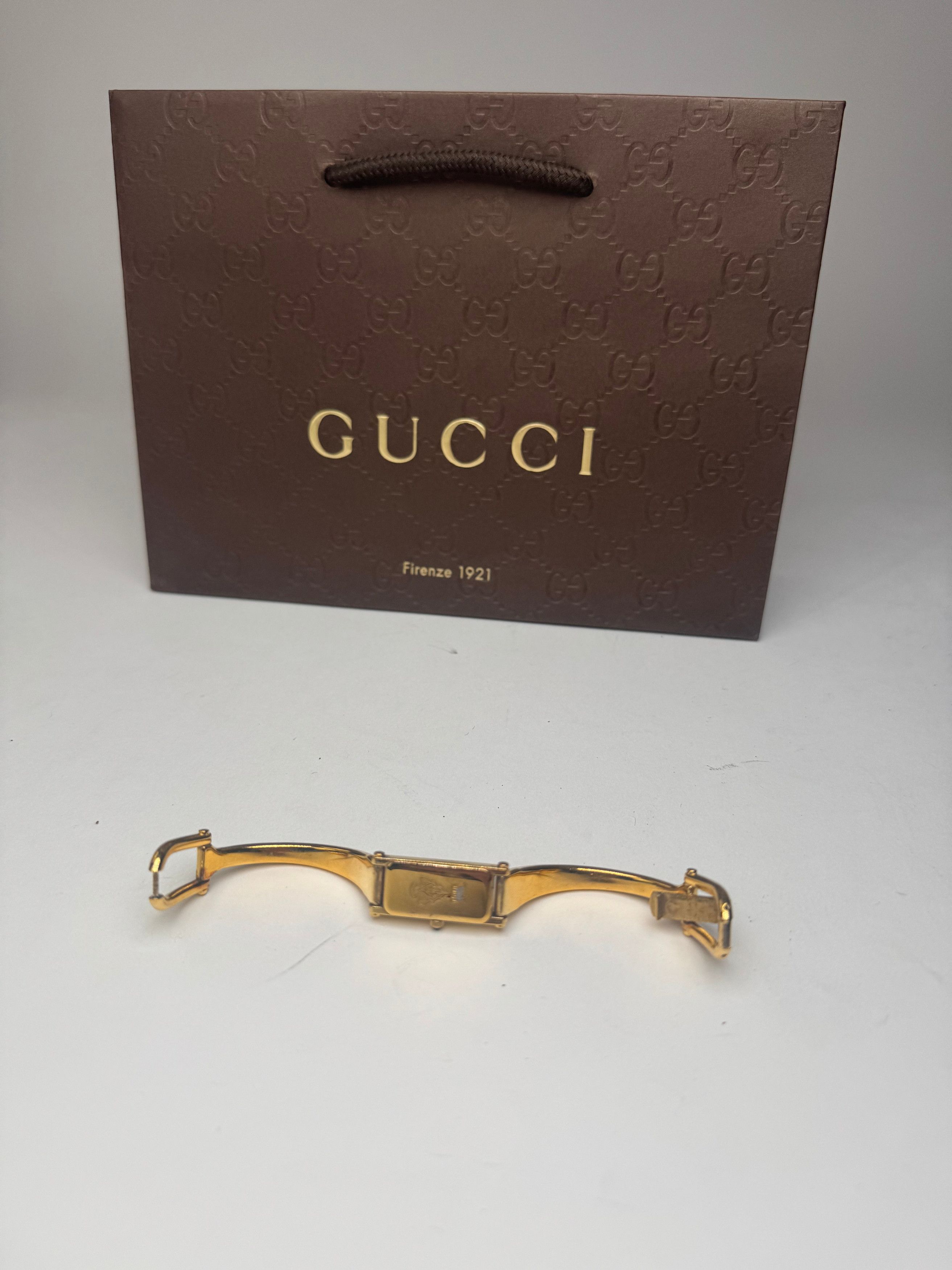 Gucci Vintage Horsebit steel watch golden Size ONE SIZE - 11 Thumbnail