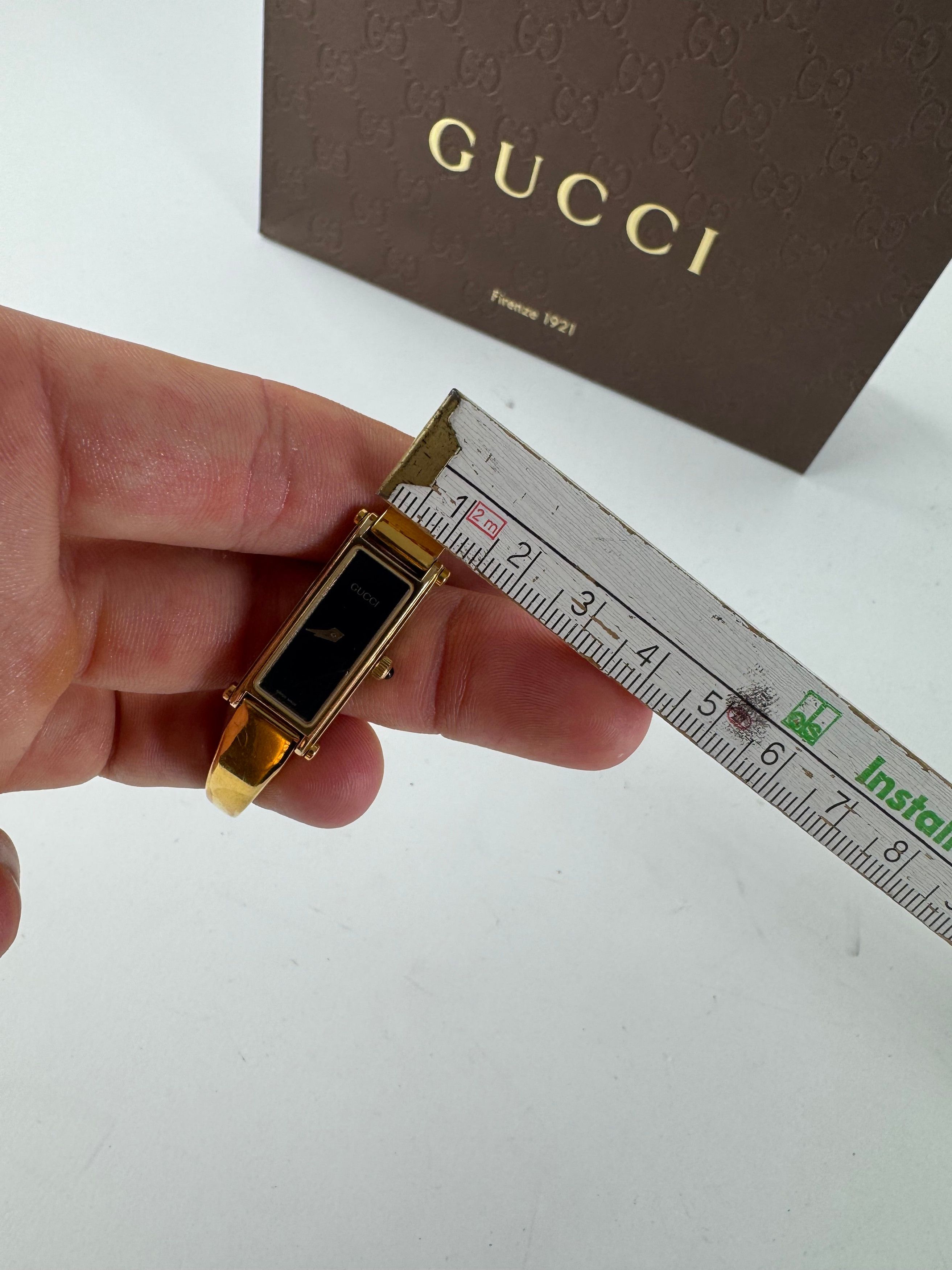 Gucci Vintage Horsebit steel watch golden Size ONE SIZE - 9 Thumbnail