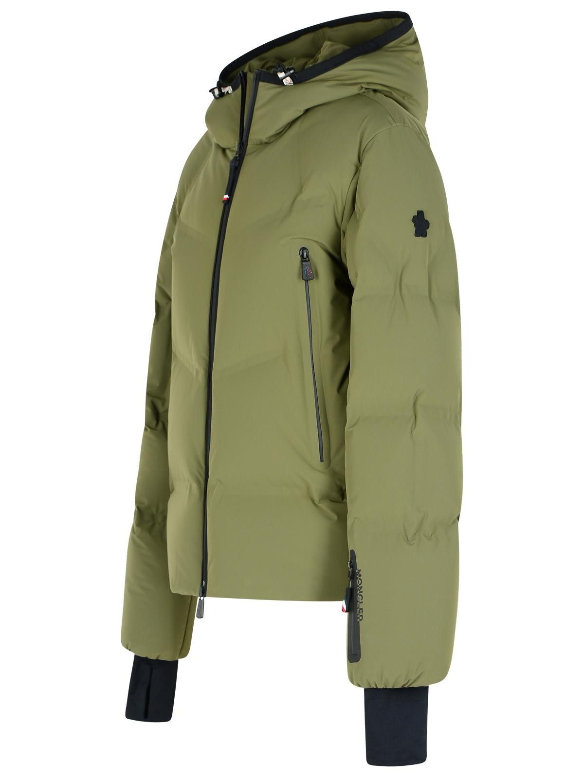 Moncler Grenoble MONCLER GRENOBLE 'Angren' Green Polyamide Blend Down Jacket Size US L / EU 52-54 / 3 - 2 Thumbnail