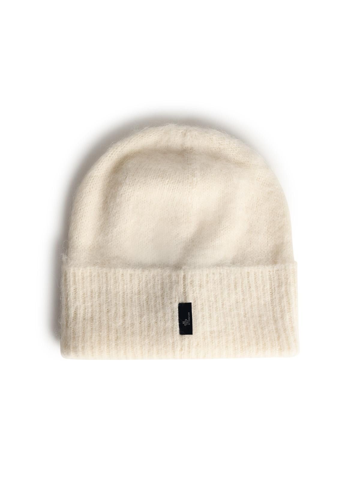 Moncler Grenoble MONCLER GRENOBLE Tricot Beanie In Alpaca And Ivory Wool Size ONE SIZE - 2 Thumbnail