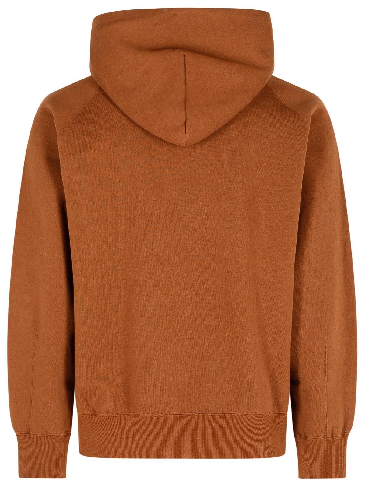 Sacai SACAI 'Charhartt Work In Progress' Brown Cotton Sweatshirt Size US L / EU 52-54 / 3 - 3 Thumbnail