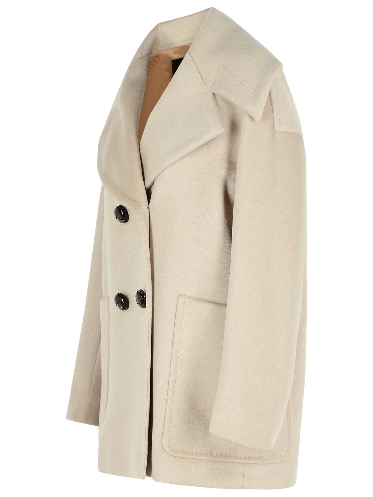Max Mara MAX MARA 'Mario' Beige Cashmere Jacket Size S / US 4 / IT 40 - 2 Thumbnail
