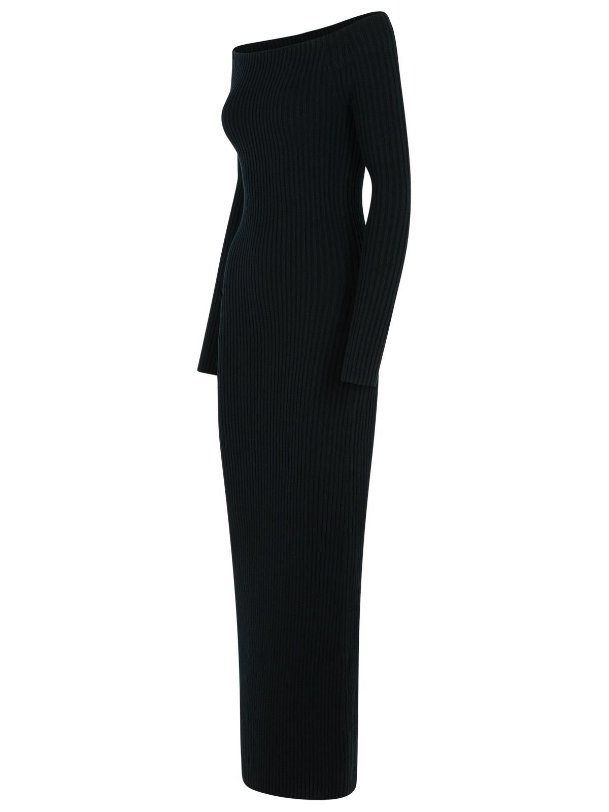 Max Mara MAX MARA 'Arnes 1234' Sheath Dress In Black Wool And Cachemire Size M / US 6-8 / IT 42-44 - 2 Thumbnail