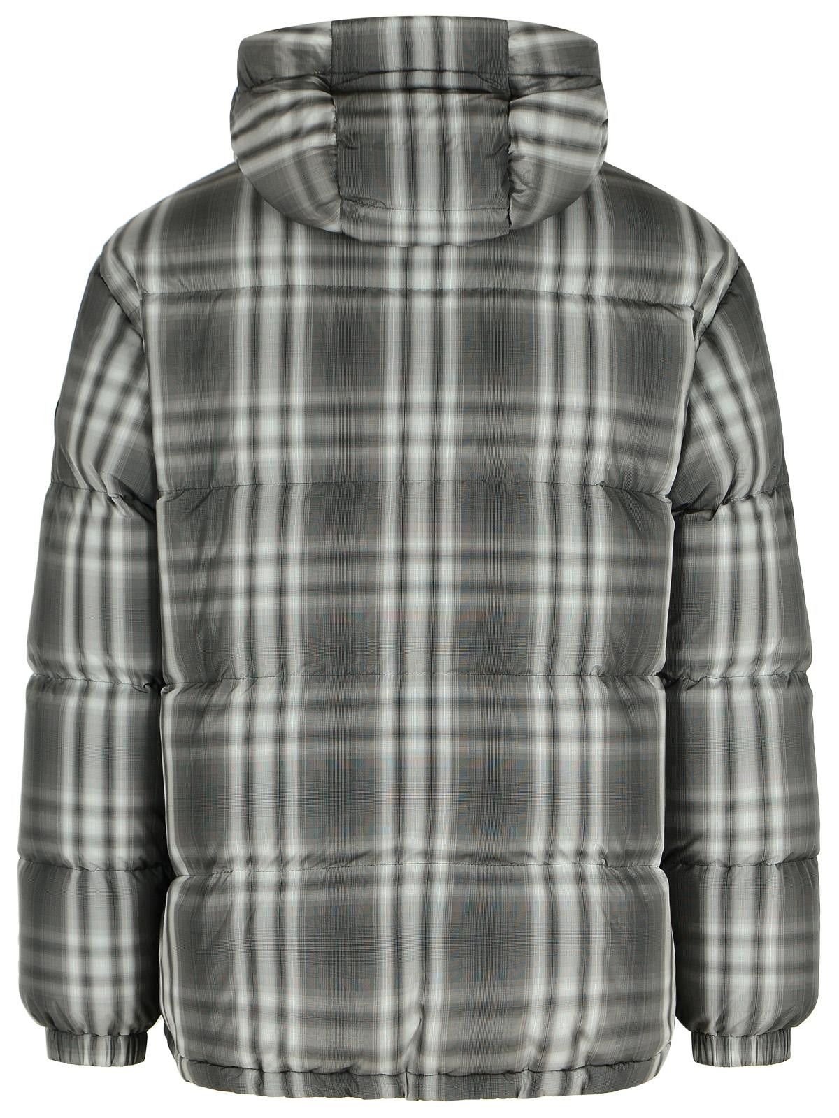 Burberry BURBERRY Gradient 'Check' Hooded Black Polyester Down Jacket Size US S / EU 44-46 / 1 - 3 Thumbnail