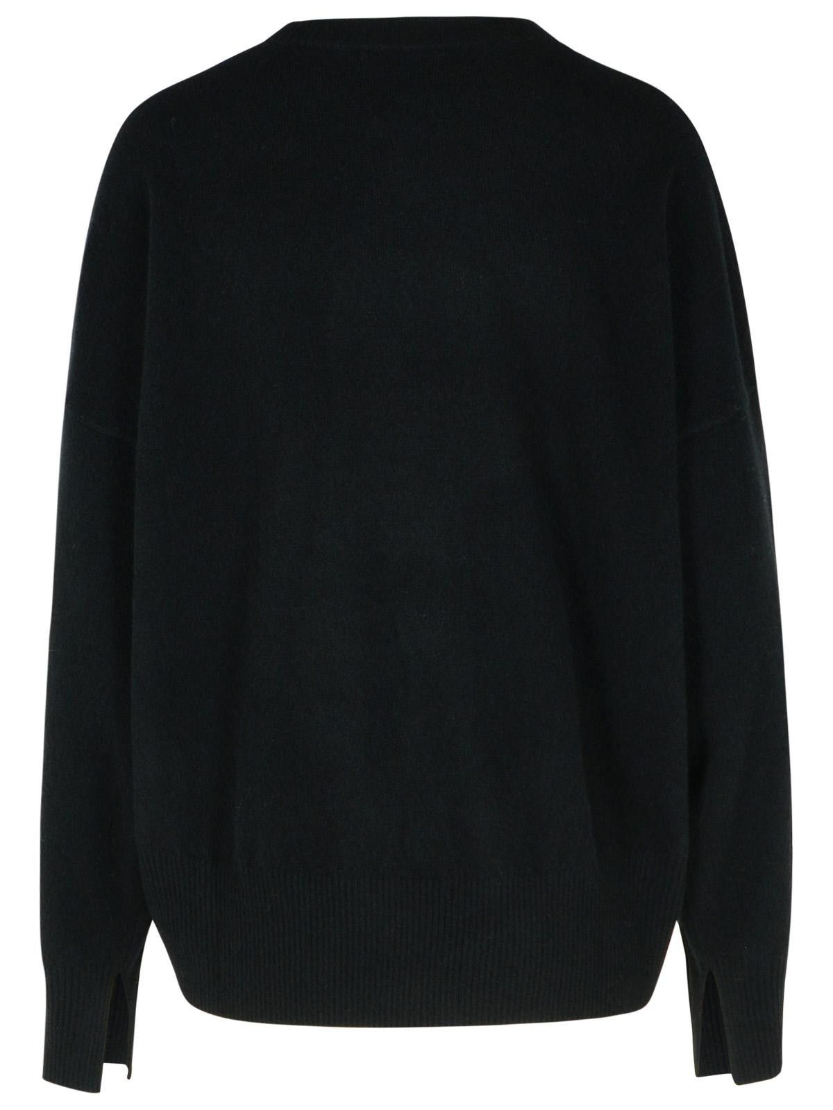 Loulou de Saison LOULOU DE SAISON 'Anaa' Black Cashmere Sweater Size M / US 6-8 / IT 42-44 - 3 Thumbnail