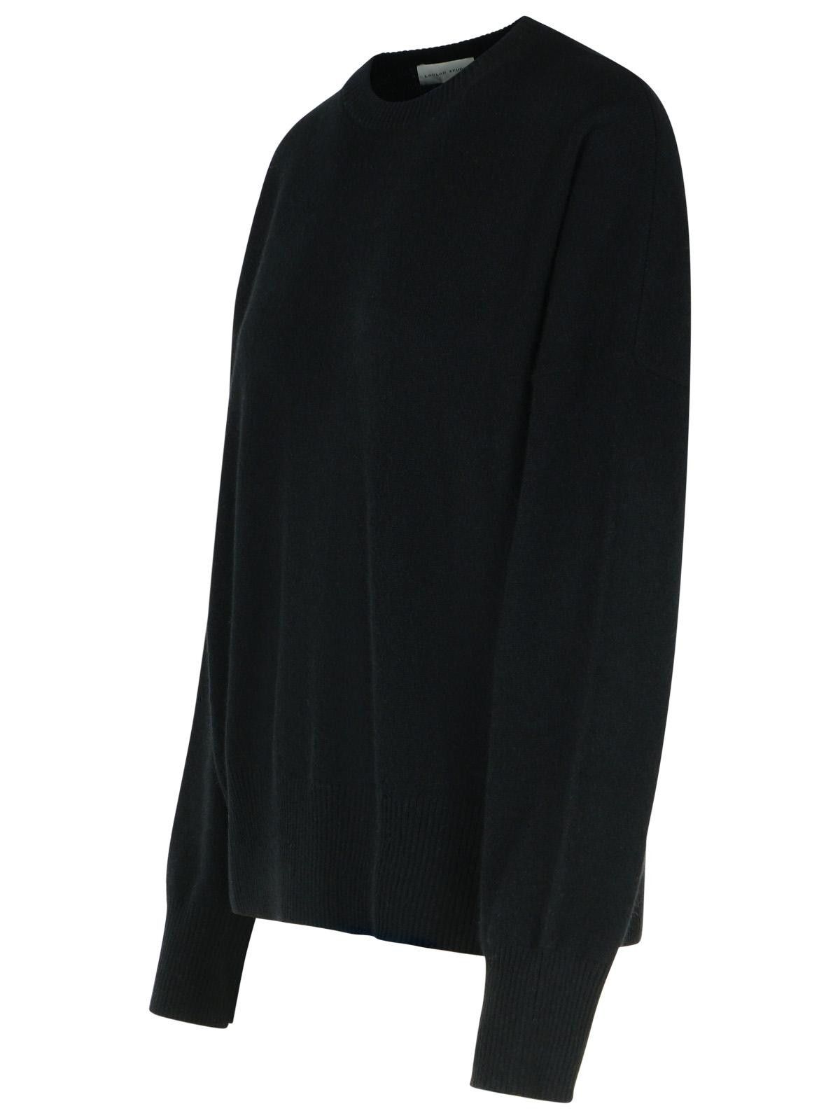 Loulou de Saison LOULOU DE SAISON 'Anaa' Black Cashmere Sweater Size M / US 6-8 / IT 42-44 - 2 Thumbnail